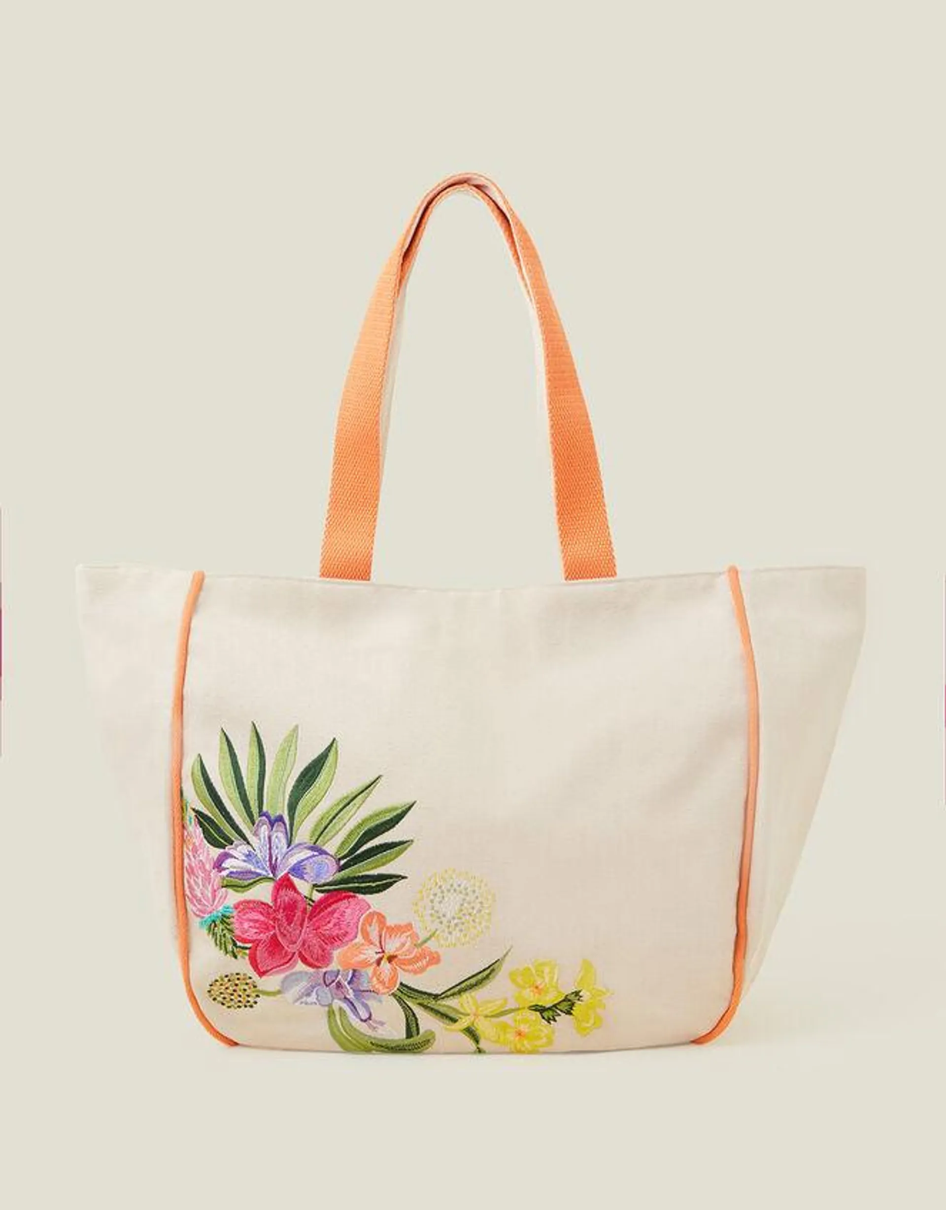 Embroidered Tote Bag