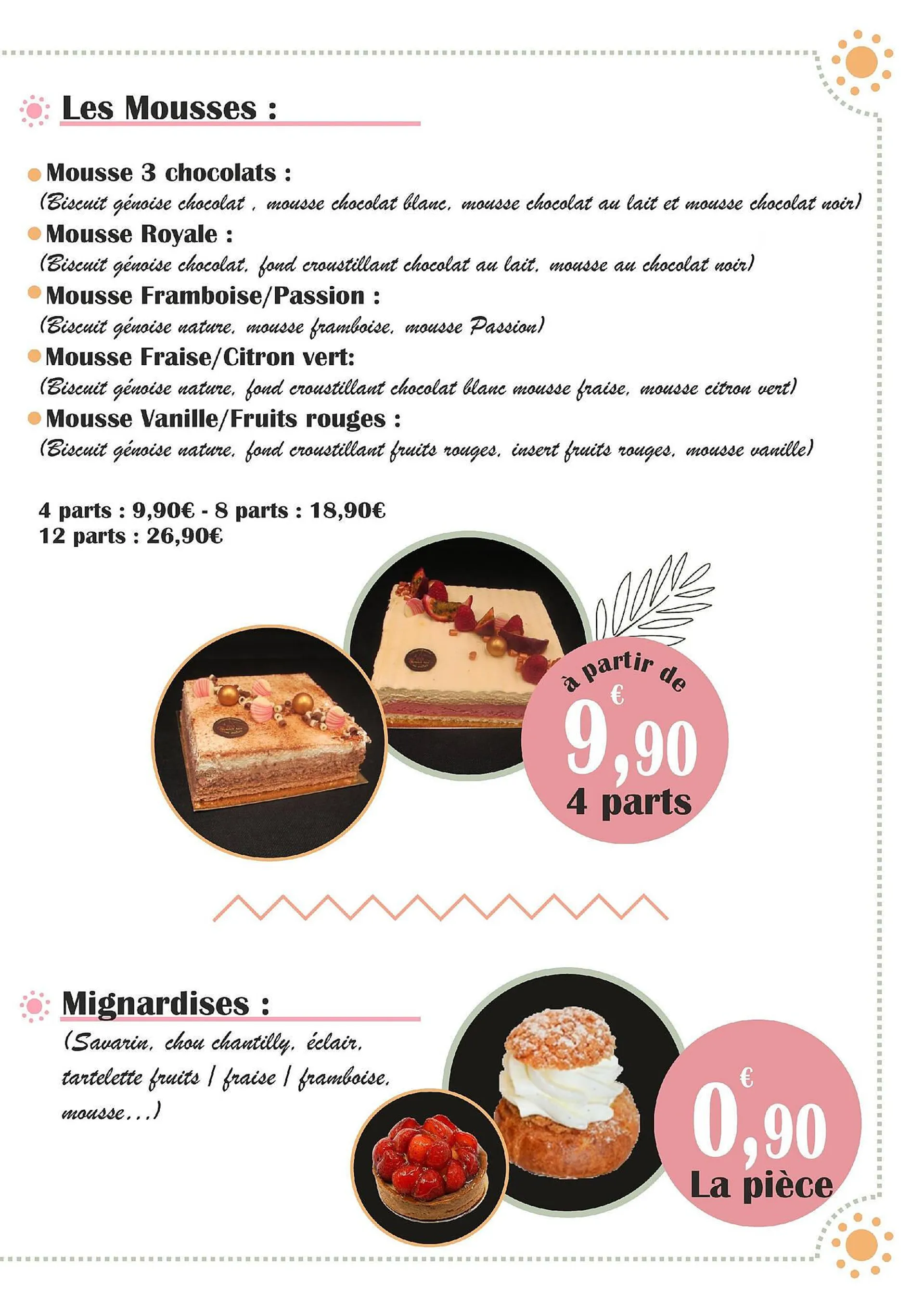 Catalogue Desserts E.Leclerc du 24 août au 1 janvier 2025 - Catalogue page 3