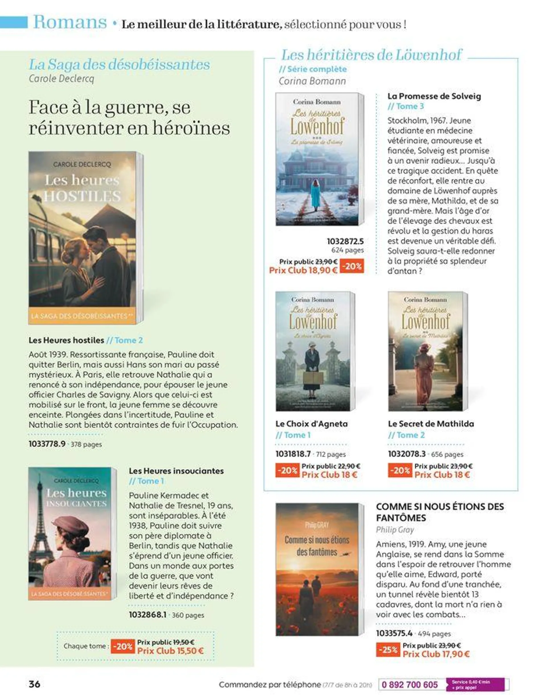 Septembre - Octobre 2024 du 2 septembre au 31 octobre 2024 - Catalogue page 36