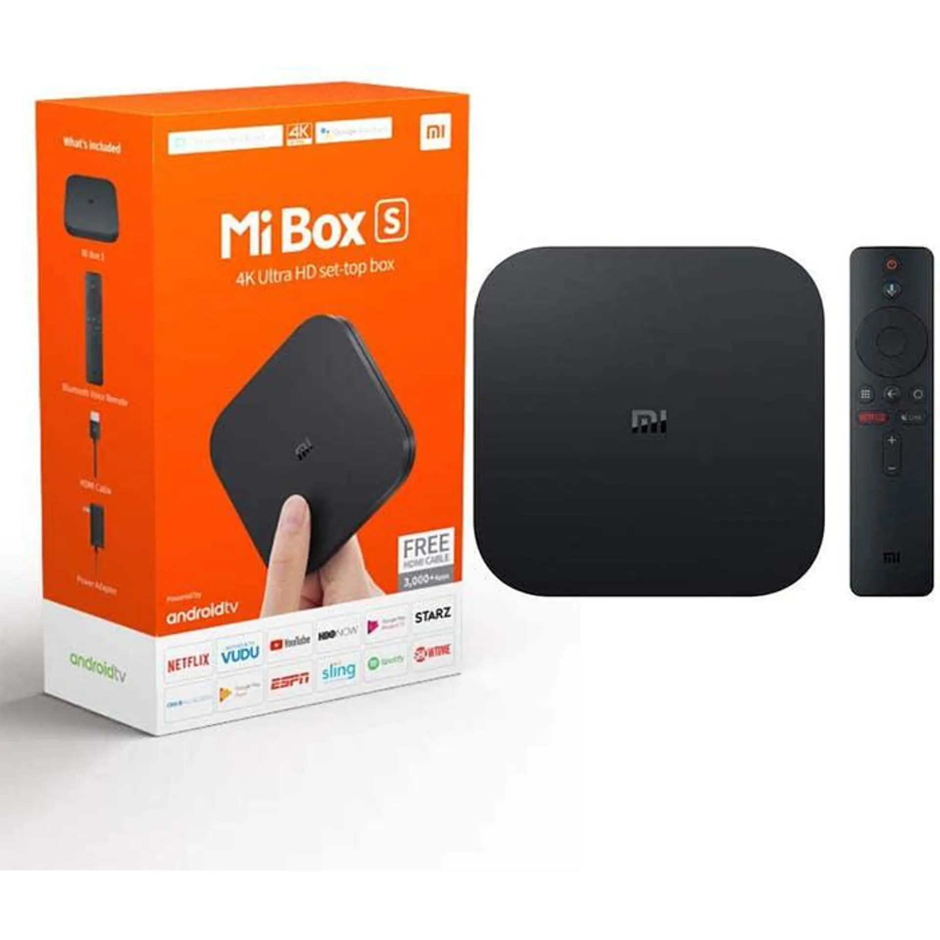 MI BOX S 4K ULTRA HD NOIR Neuf ou reconditionné