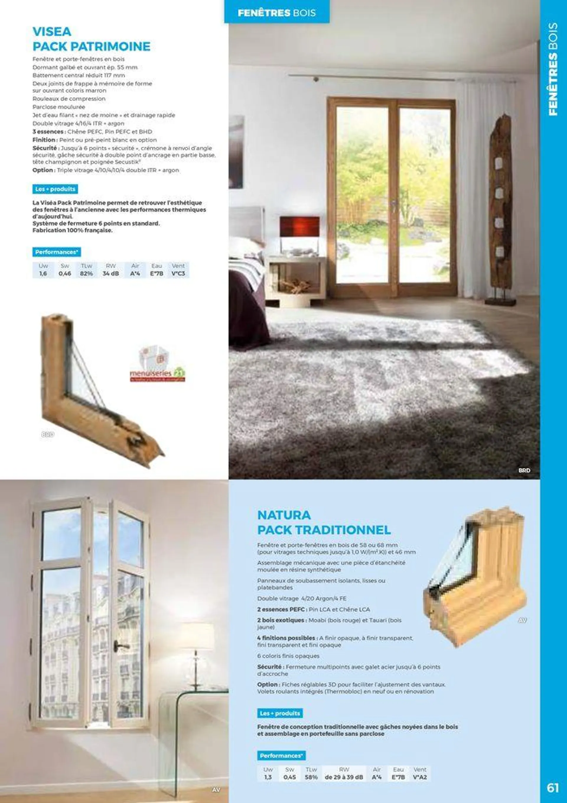 Catalogue Menuiserie du 7 juin au 31 décembre 2024 - Catalogue page 61