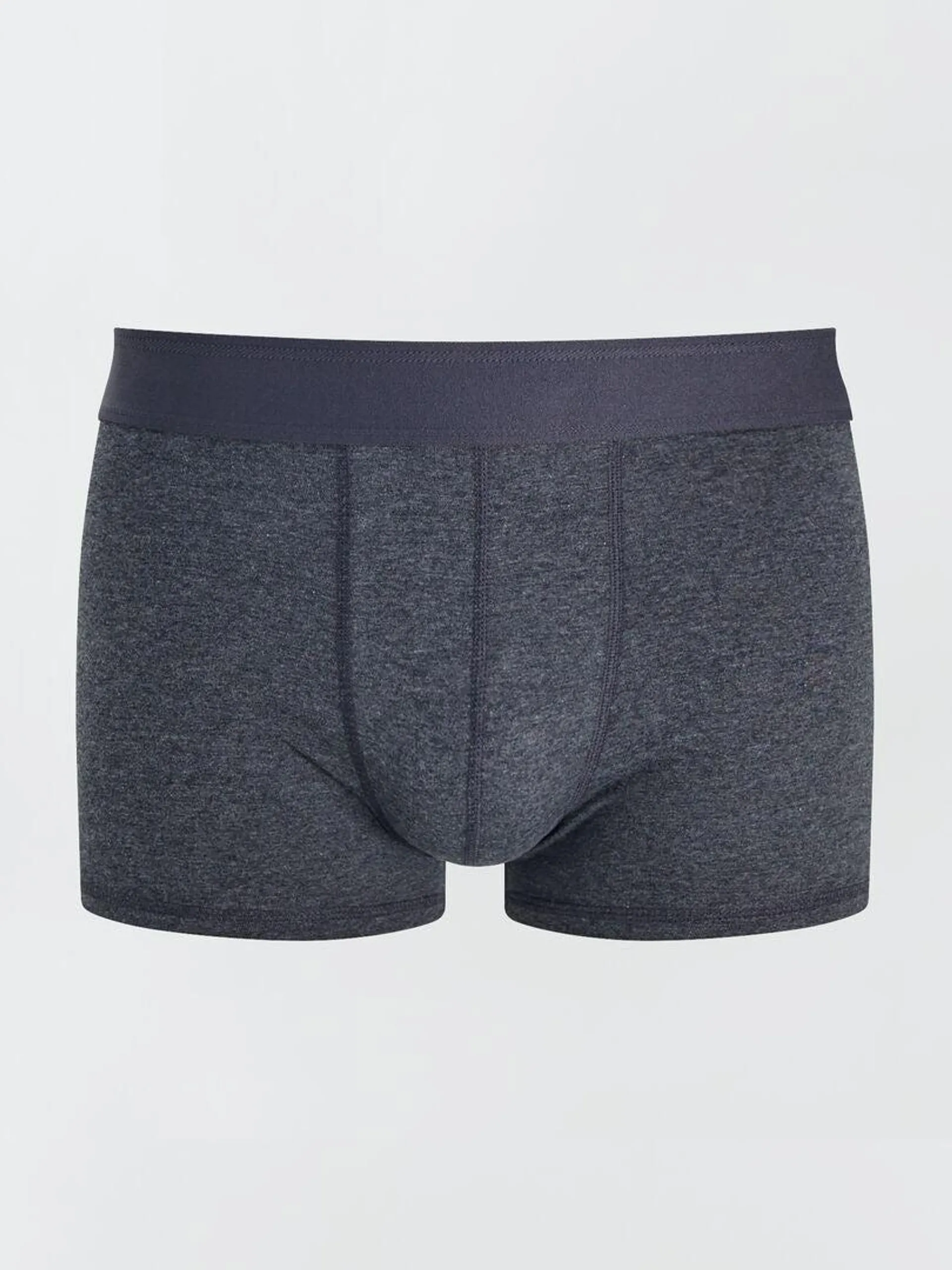 Lot de 3 boxers unis - Gris foncé