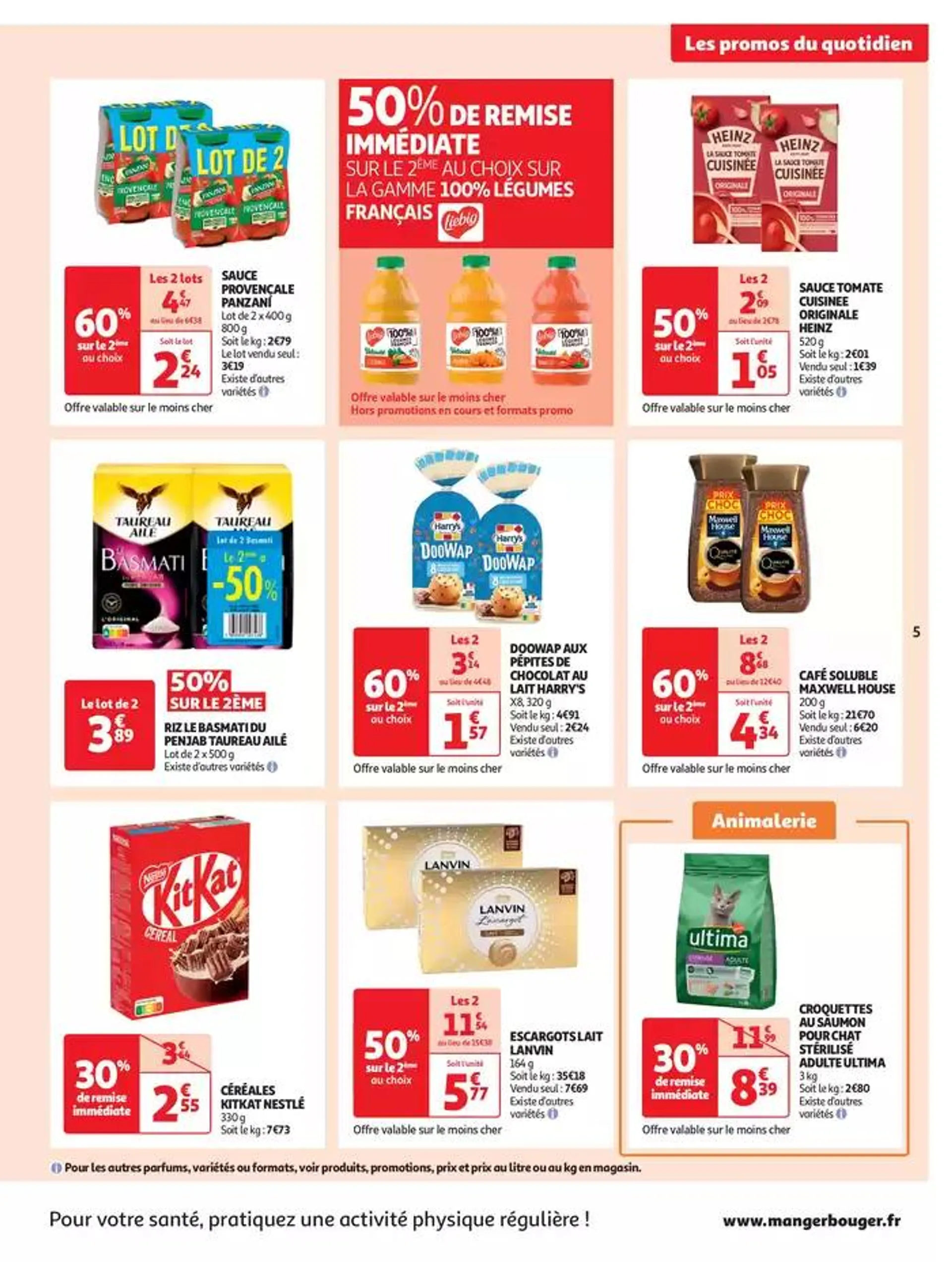 Il est encore temps de faire le plein de promos  du 22 octobre au 27 octobre 2024 - Catalogue page 5