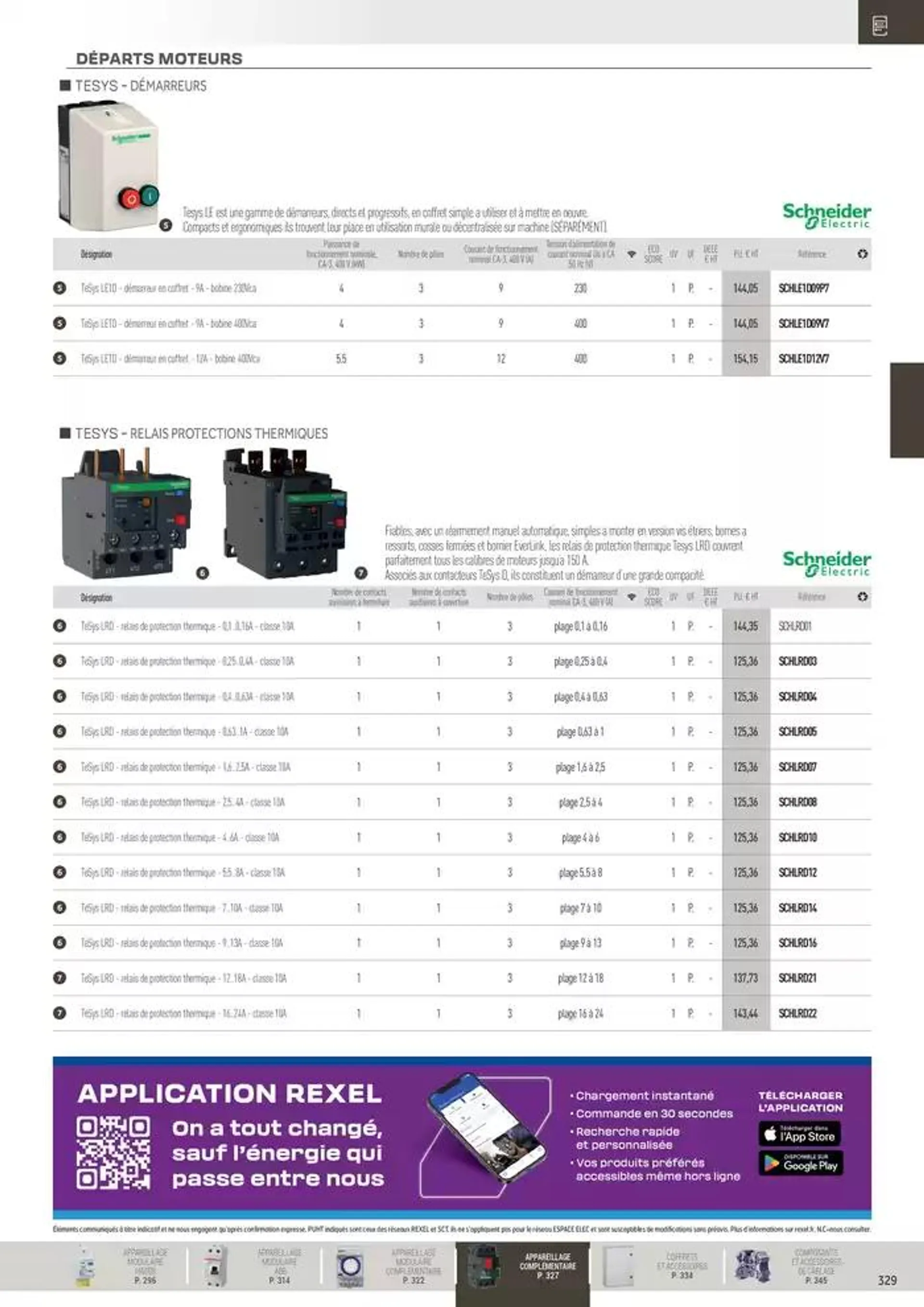 Distribution et Gestion de l'Energie du 31 octobre au 31 décembre 2024 - Catalogue page 129