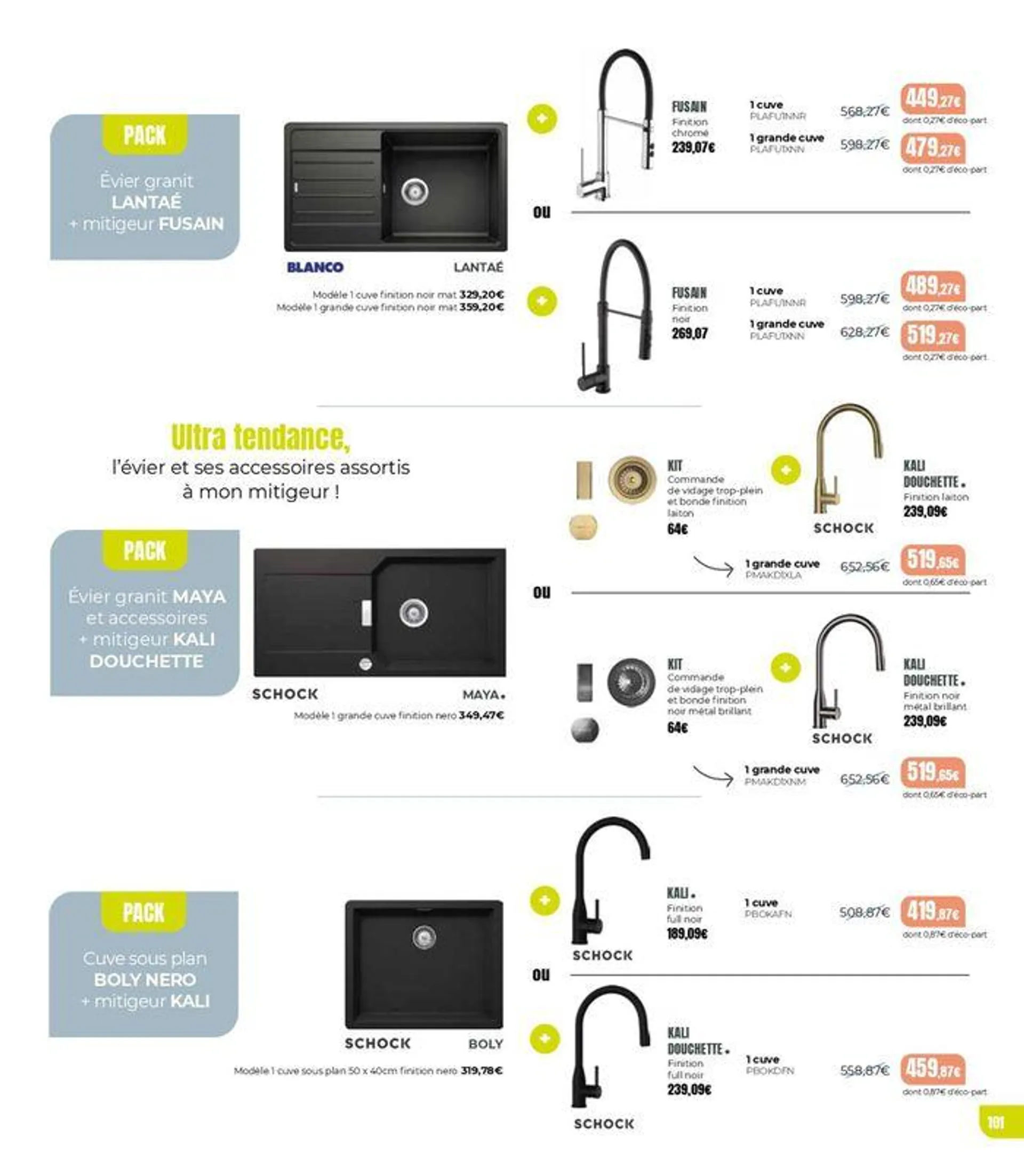 Consultez le menu avant de vous mettre en cuisine. du 7 août au 31 décembre 2024 - Catalogue page 101