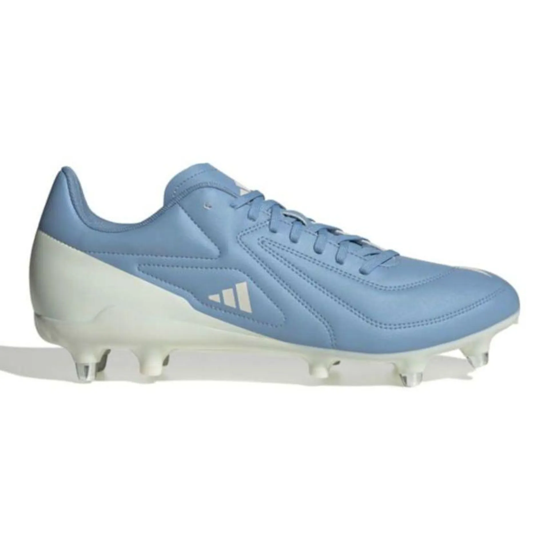 Chaussures Rugby RS15 SG Crampons Hybrides Tout Terrain Bleu Ciel - Adidas