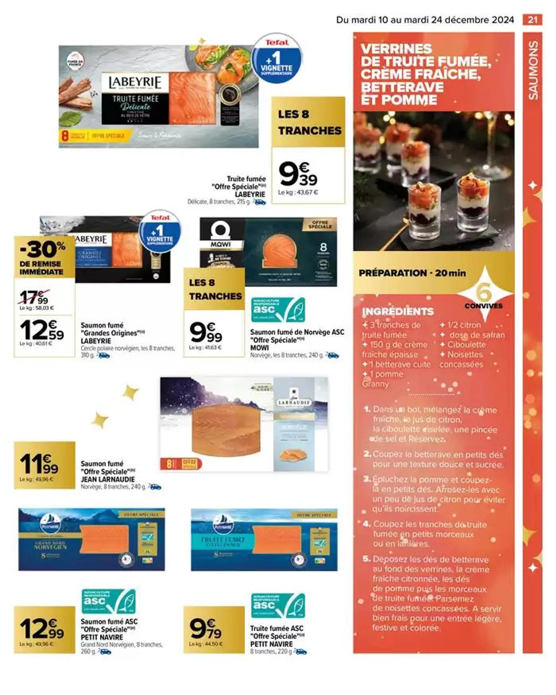 JOYEUX NOËL & MEILLEURS PRIX - 30% D'ÉCONOMIES du 10 décembre au 24 décembre 2024 - Catalogue page 27