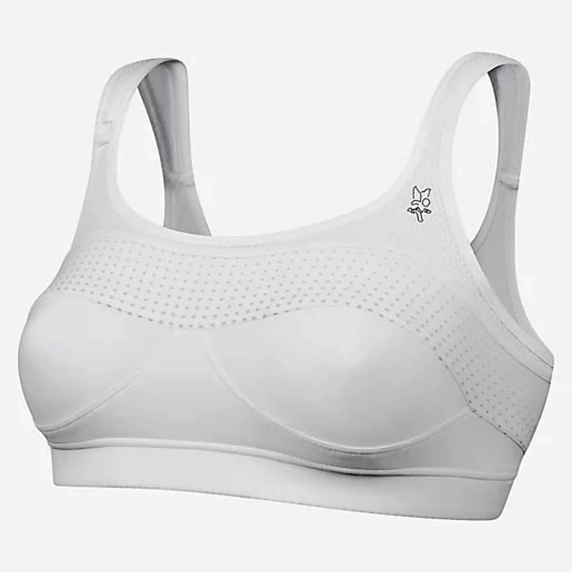 Brassière de training femme Top Strap Original BLANC