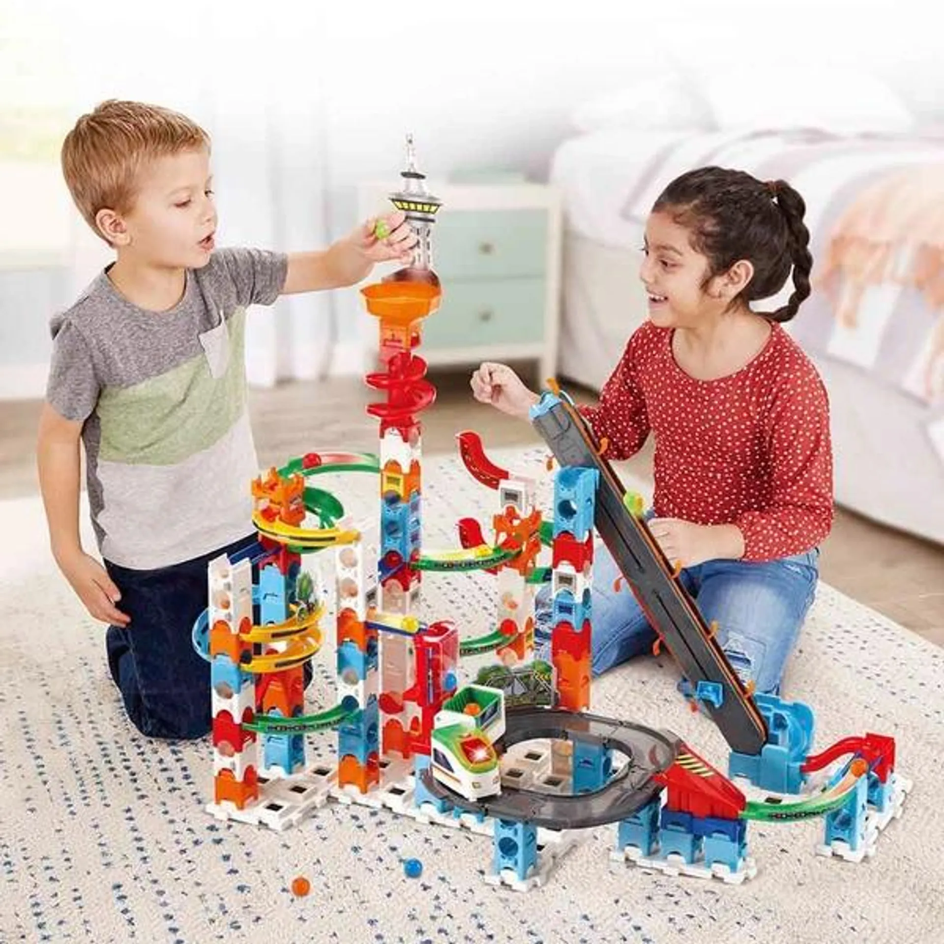 VTech - Marble Rush Circuit à Billes Super Sky Tower Set XL300