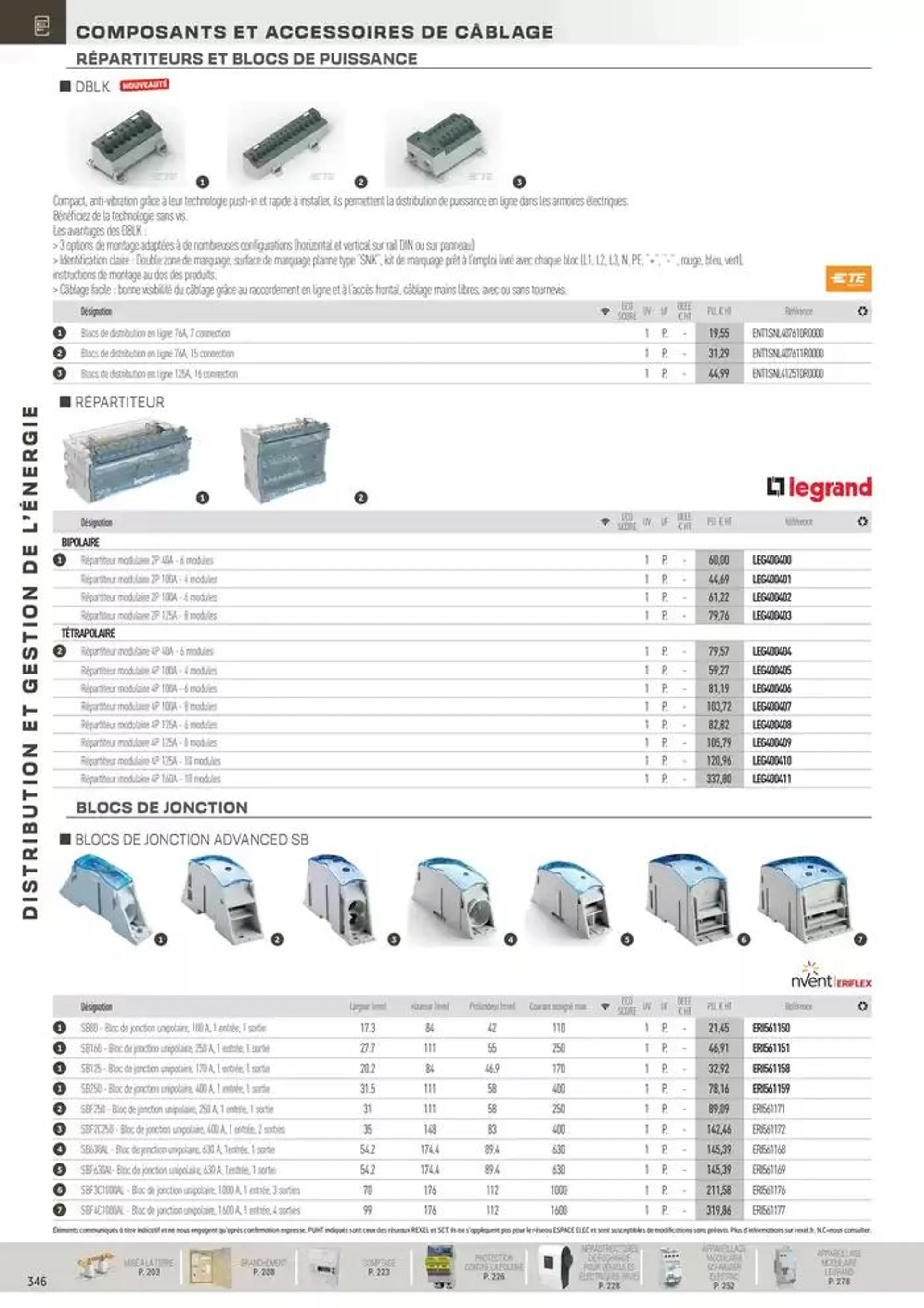 Distribution et Gestion de l'Energie du 31 octobre au 31 décembre 2024 - Catalogue page 146