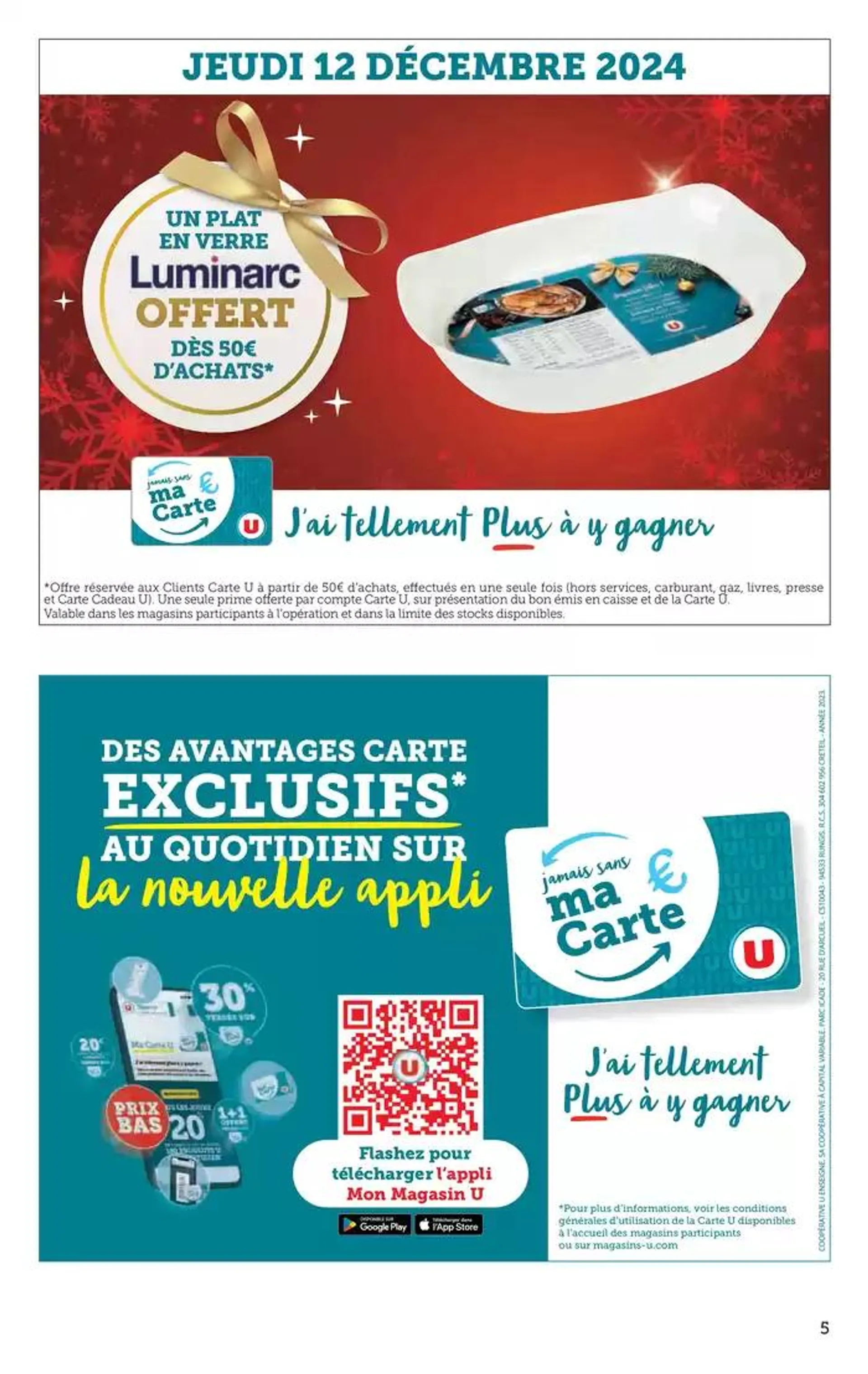 Préparez Noël du 10 décembre au 24 décembre 2024 - Catalogue page 5