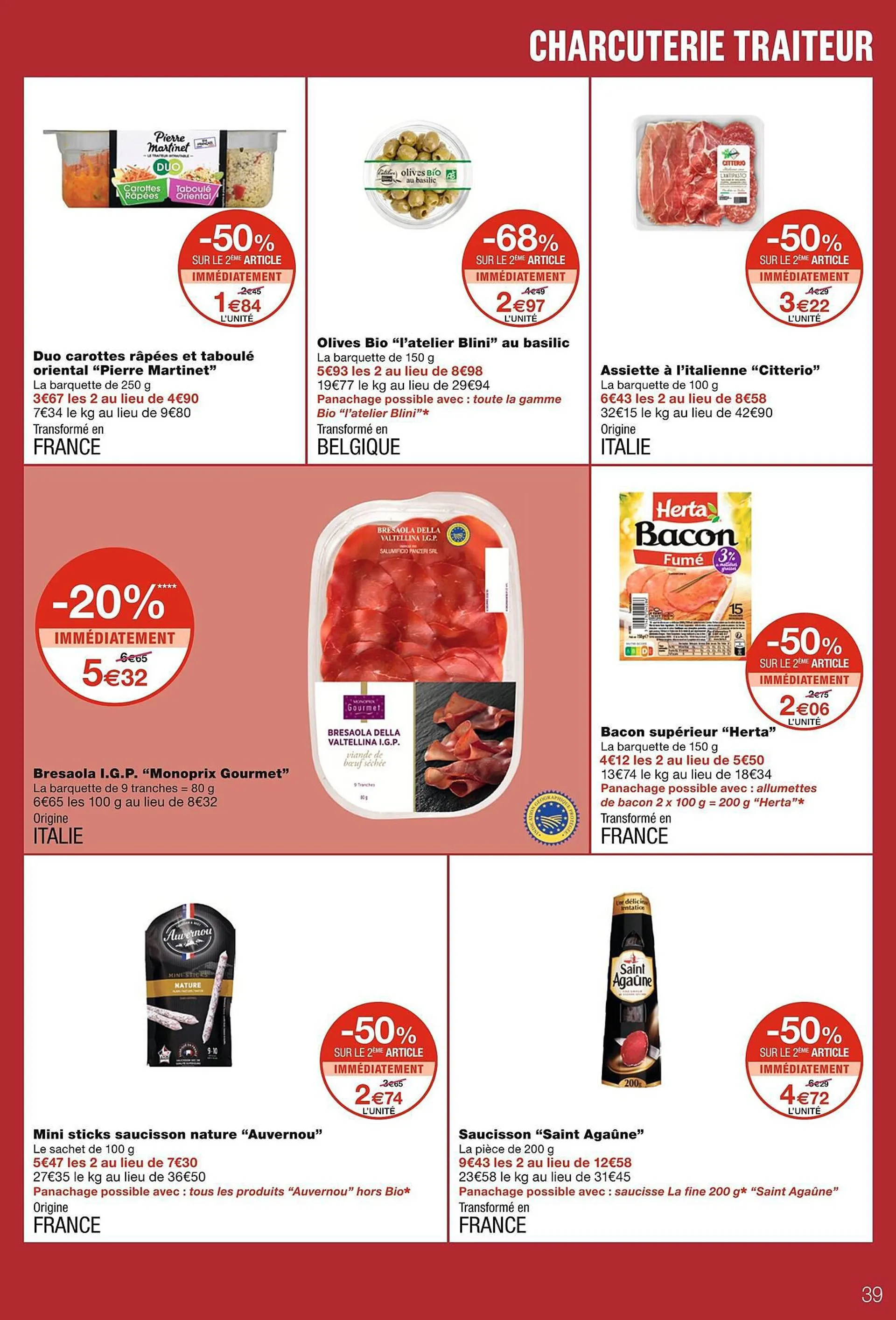 Catalogue Monoprix du 4 décembre au 31 décembre 2023 - Catalogue page 39