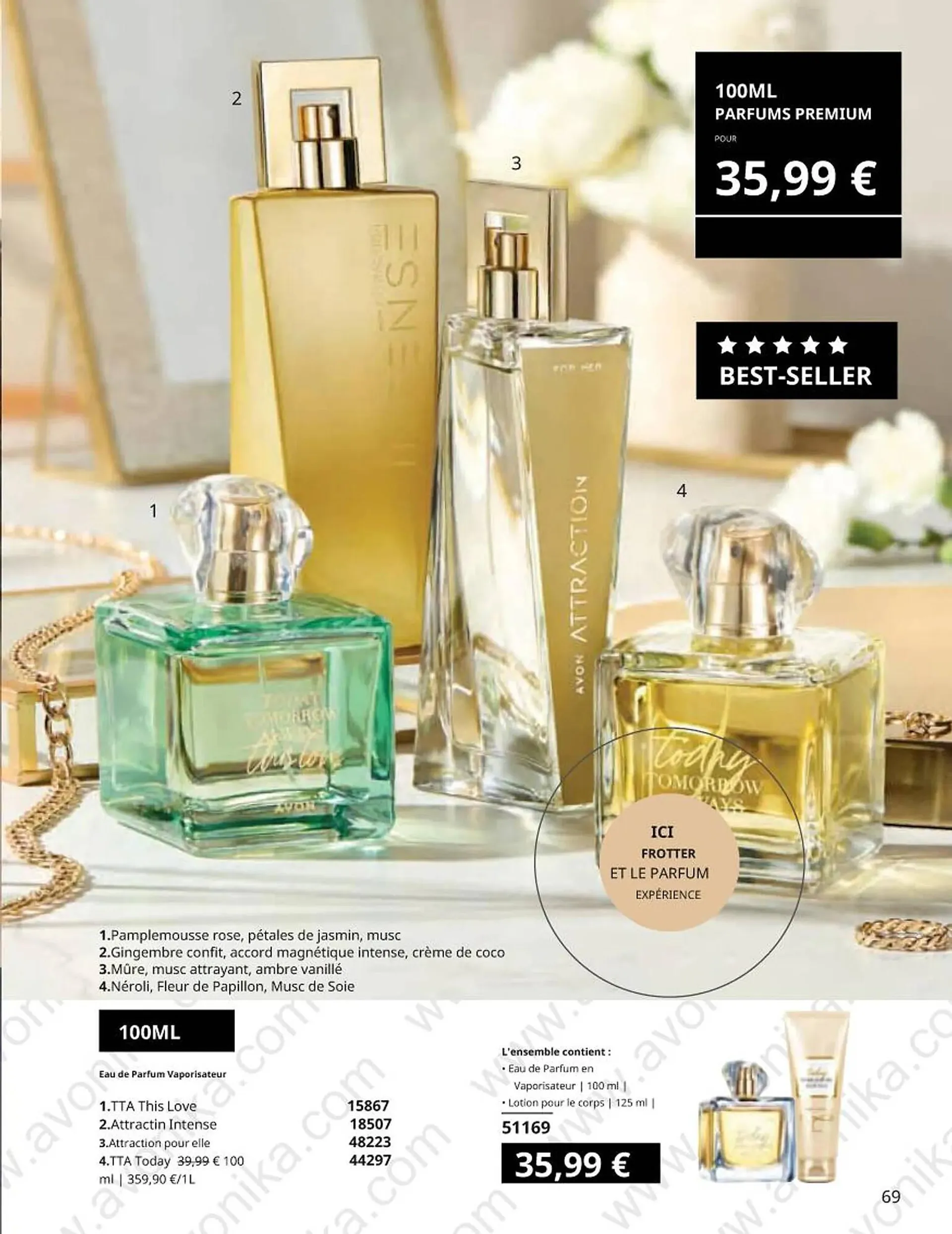 Catalogue AVON du 1 octobre au 31 octobre 2024 - Catalogue page 69