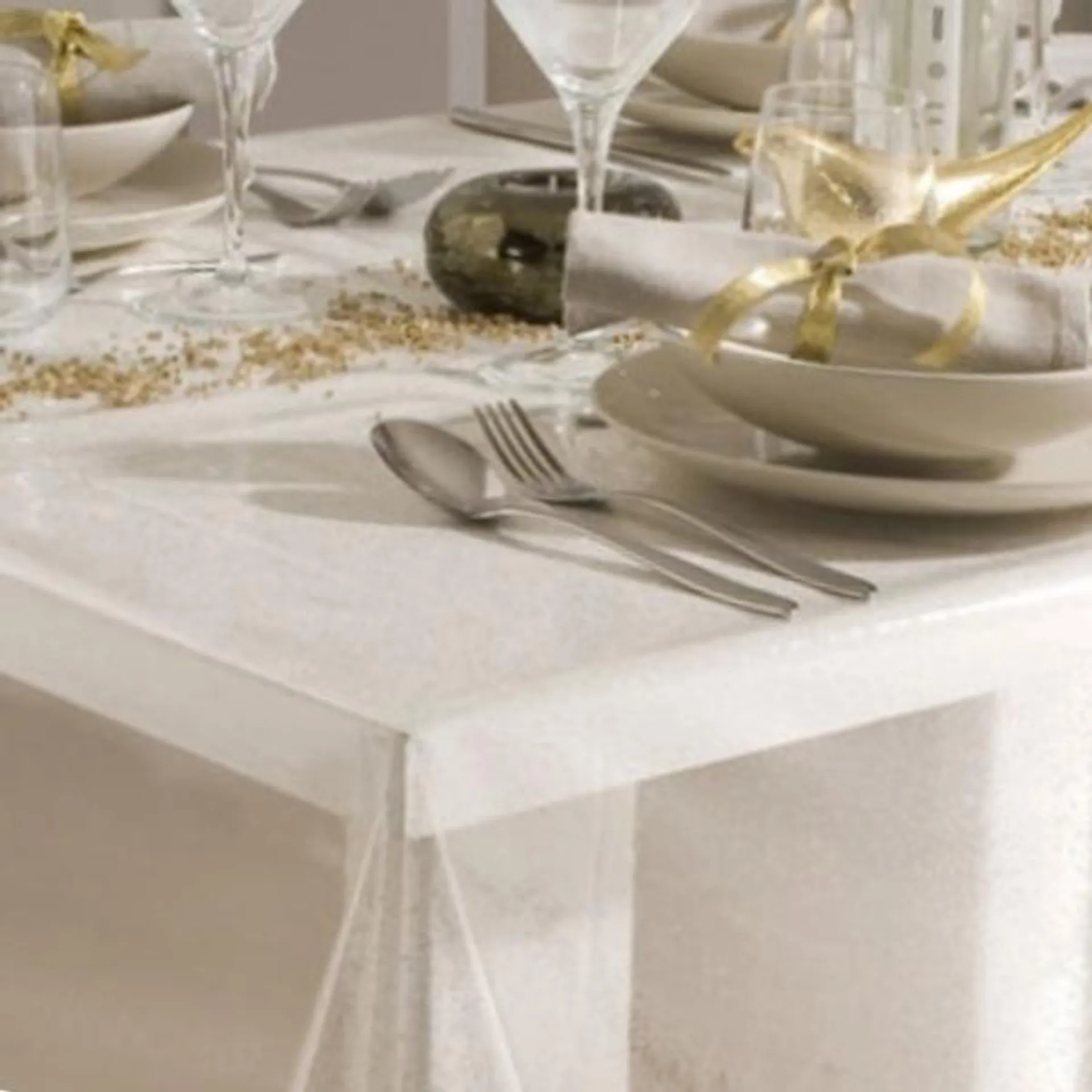 Nappe cristal en PVC