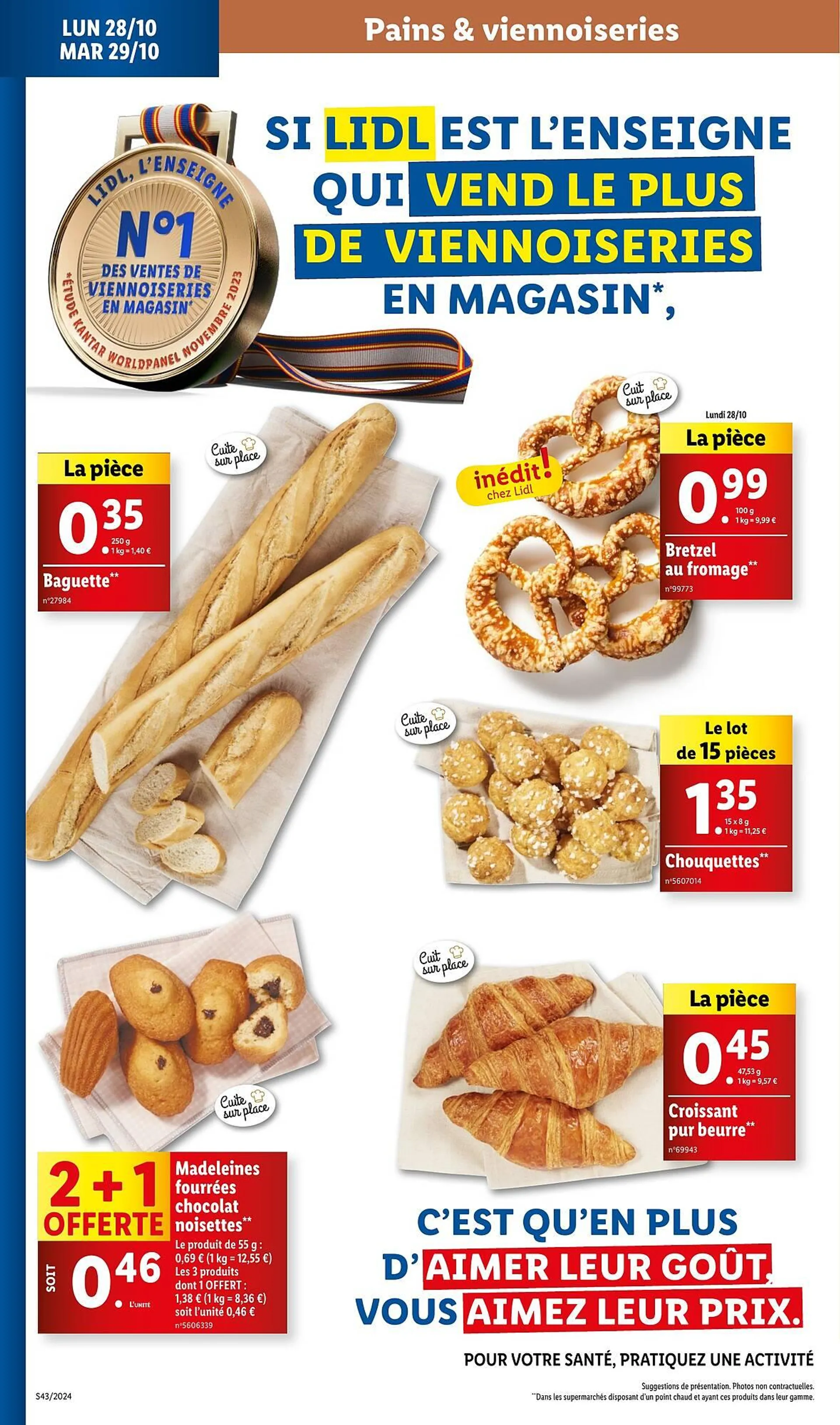 Catalogue Lidl du 23 octobre au 29 octobre 2024 - Catalogue page 32