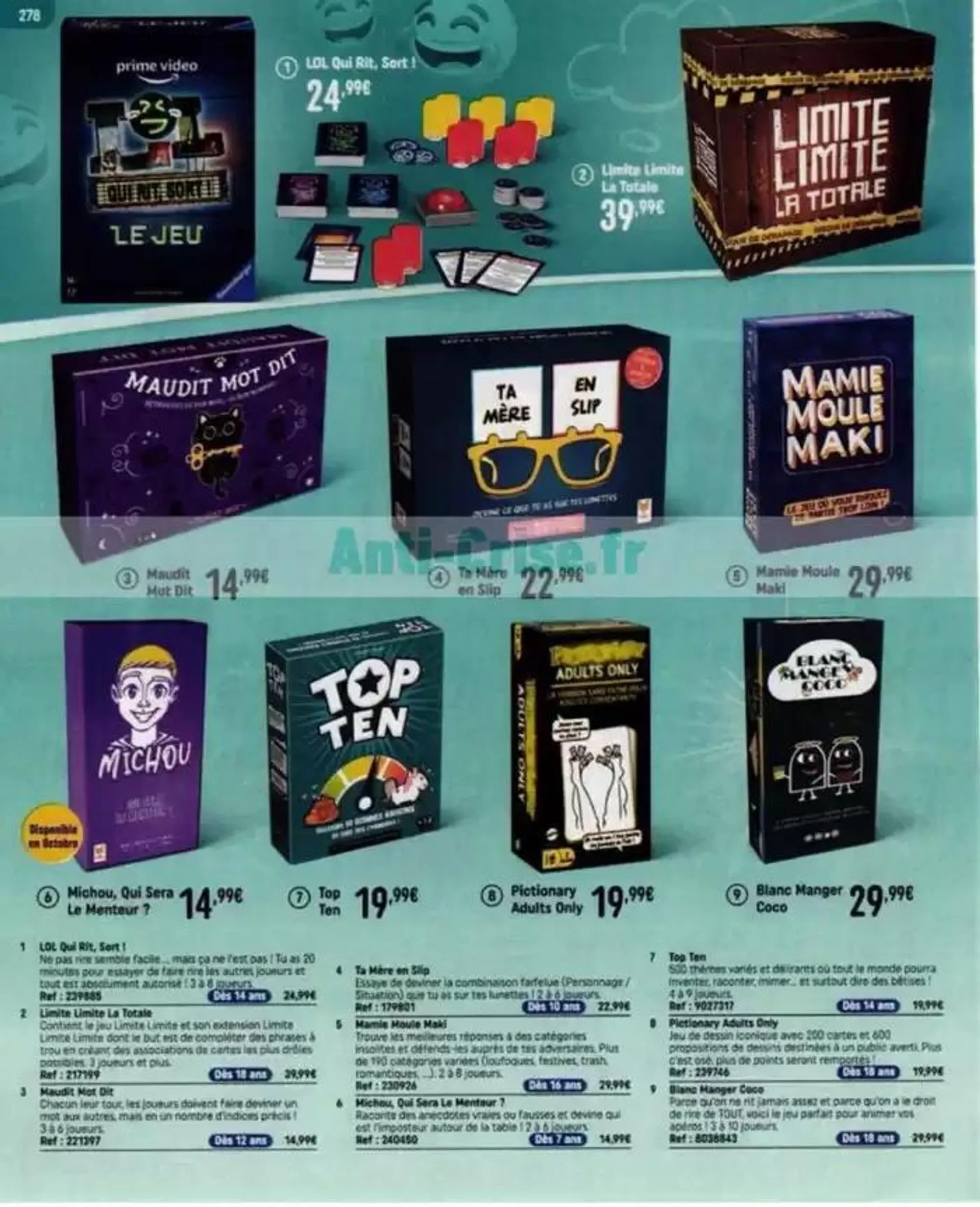 Toys Superstores du 25 septembre au 1 décembre 2024 - Catalogue page 278