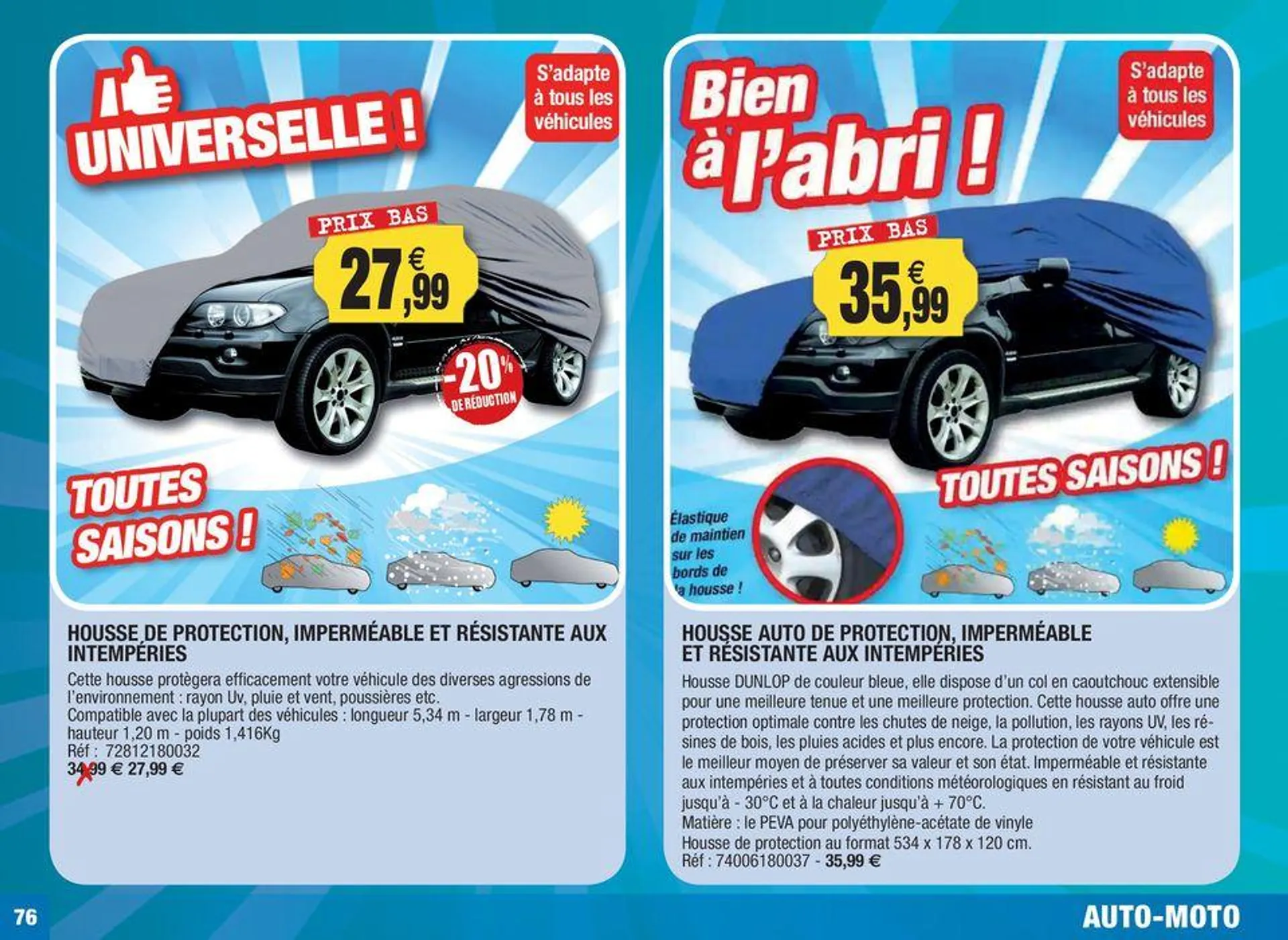 Spécial soldes s'été du 27 juin au 31 août 2024 - Catalogue page 76