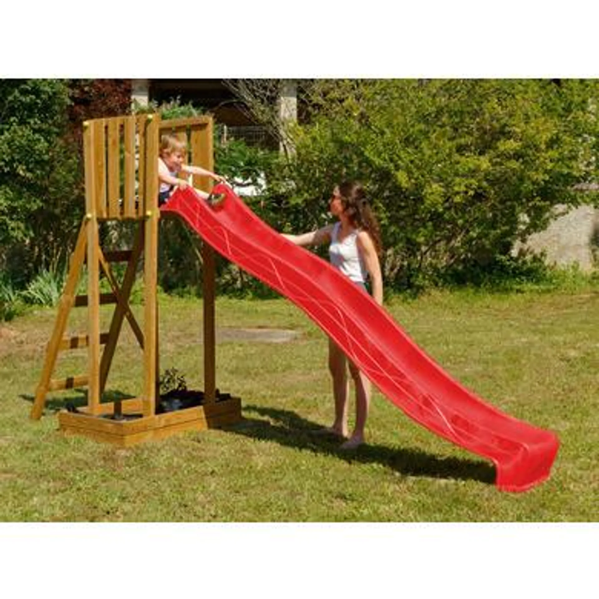 Toboggan Oogliss 150 glissière rouge