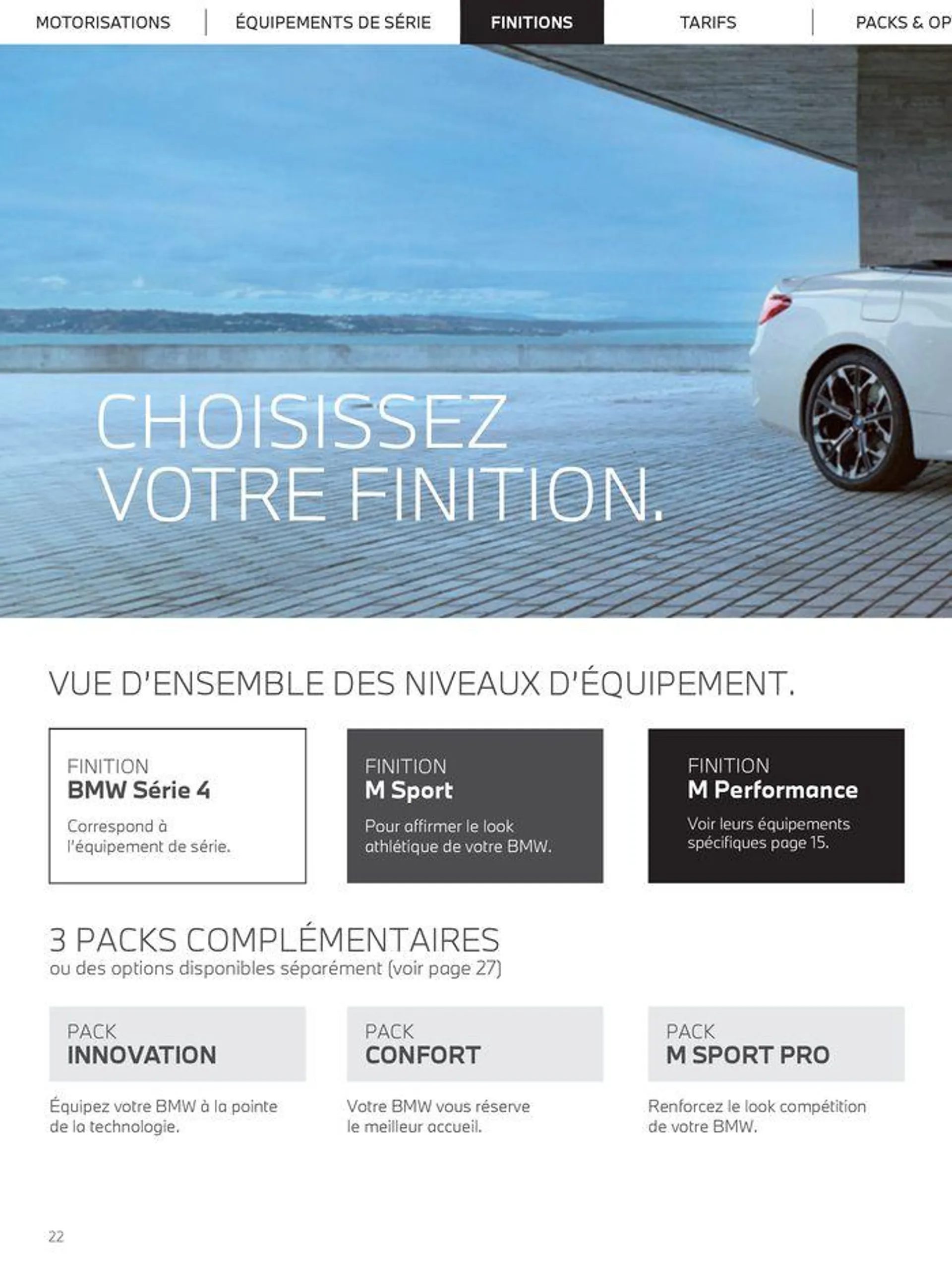 THE NEW 4 COUPÉ CABRIOLET du 26 juin au 31 janvier 2025 - Catalogue page 22