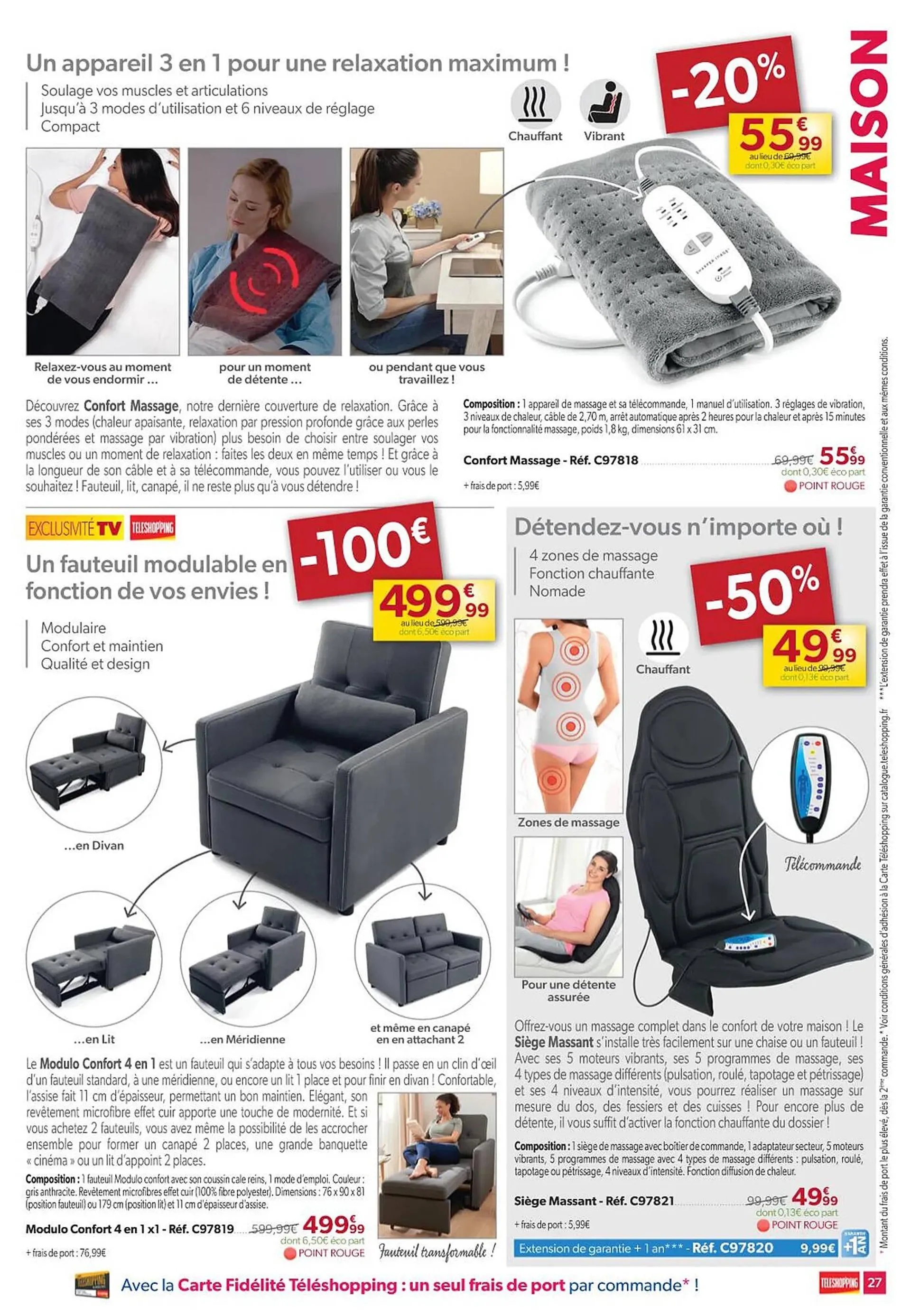 Catalogue Teleshopping du 3 septembre au 10 octobre 2024 - Catalogue page 27