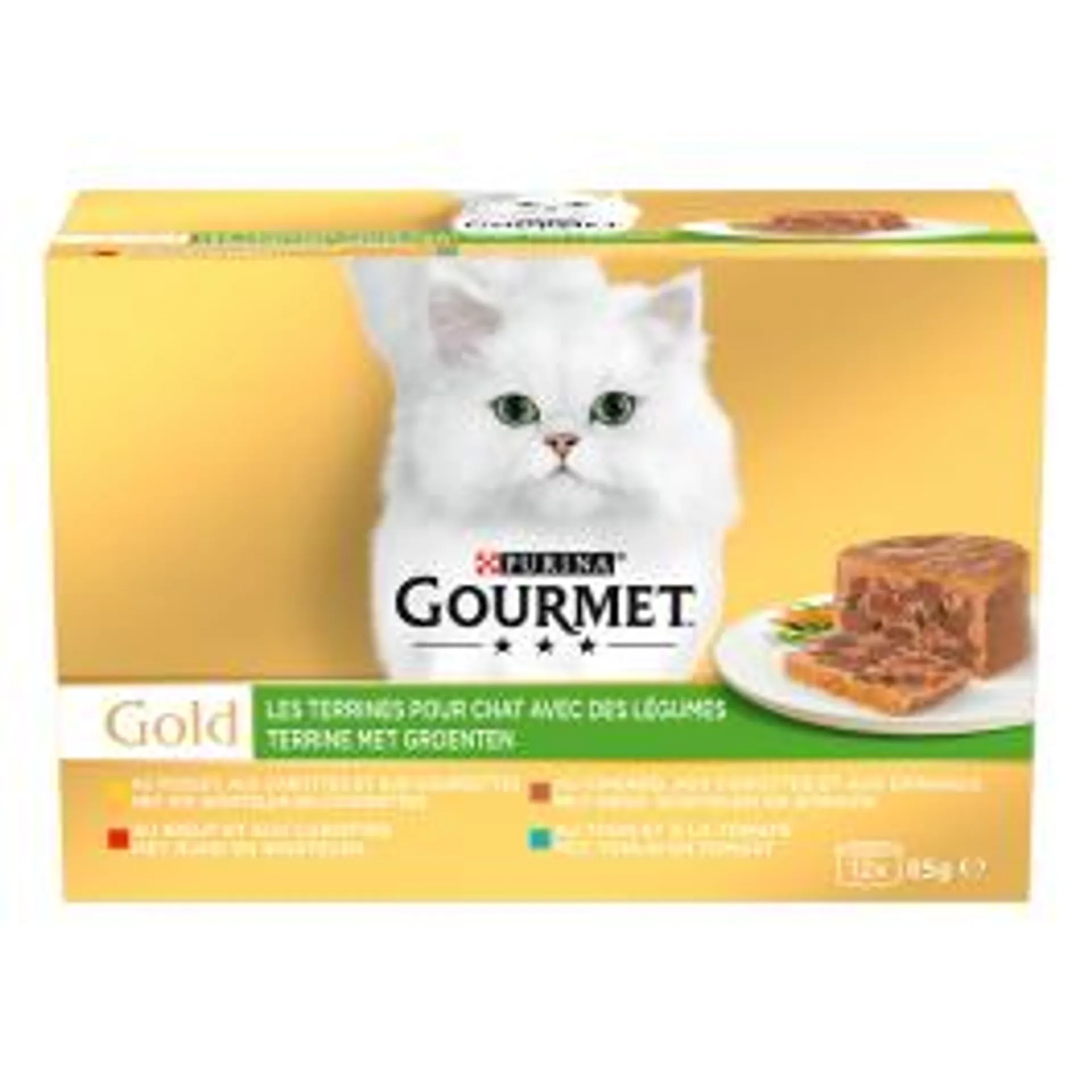 Les terrines aux légumes Pâtée pour chat