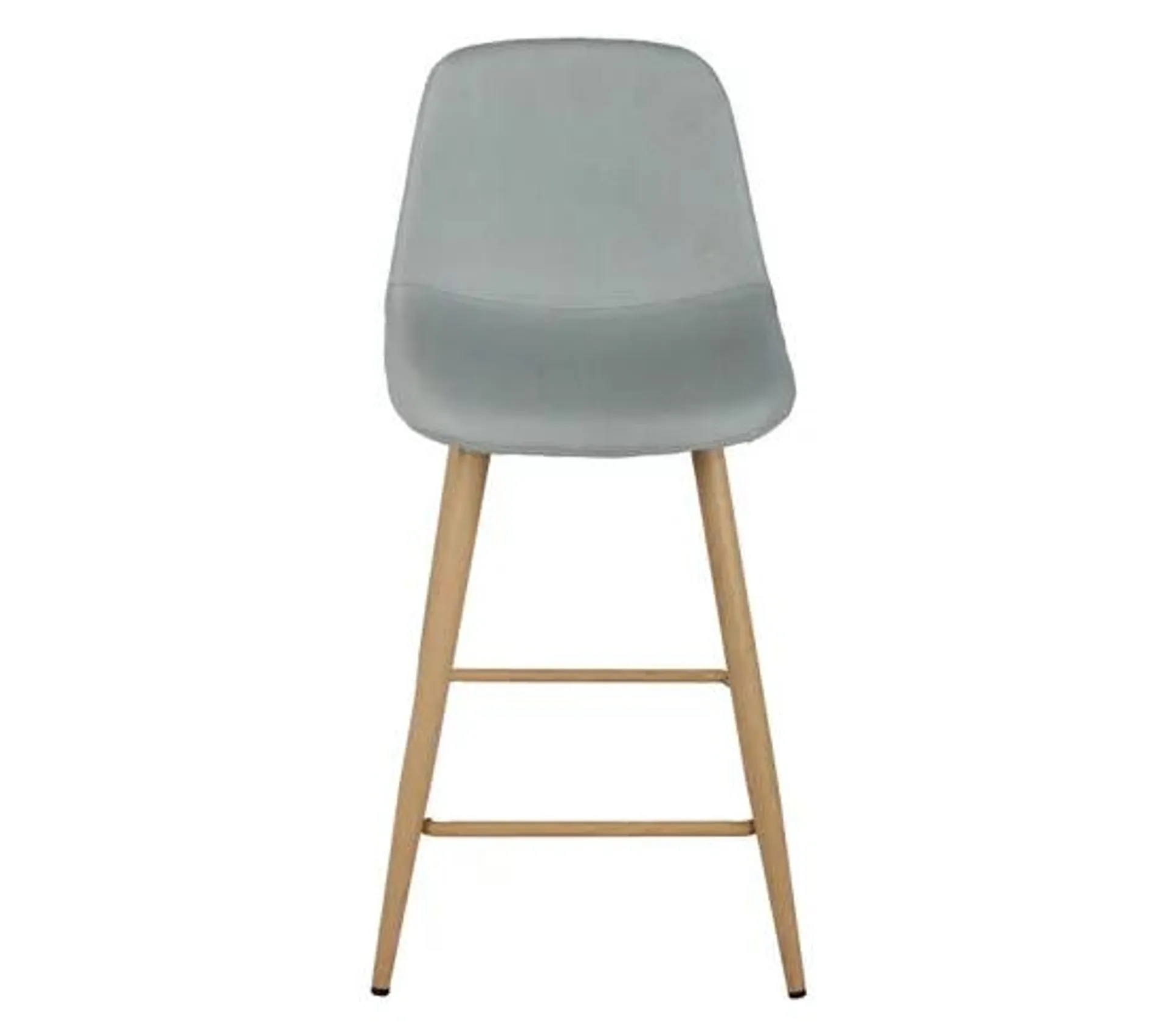 Tabouret de bar H.63 cm LYNETTE Gris