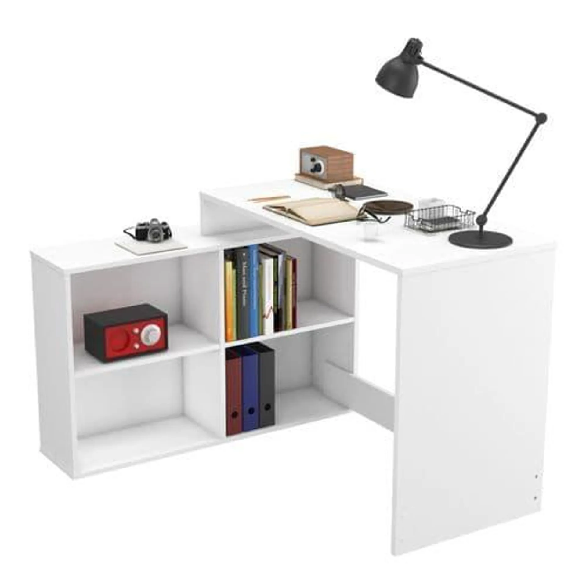 Bureau d'angle JULIO Blanc