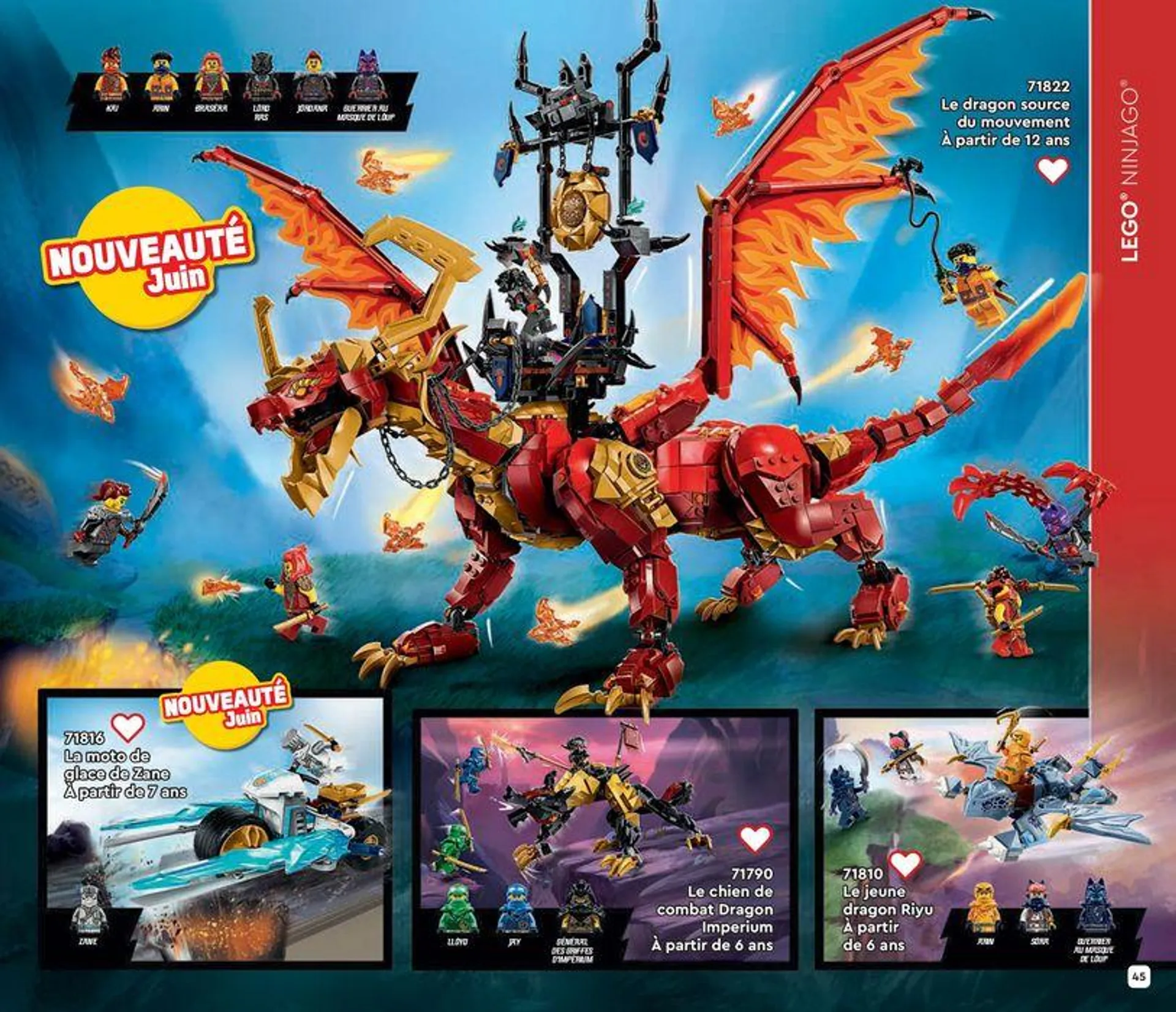 LEGO 2024 du 1 juillet au 31 décembre 2024 - Catalogue page 45