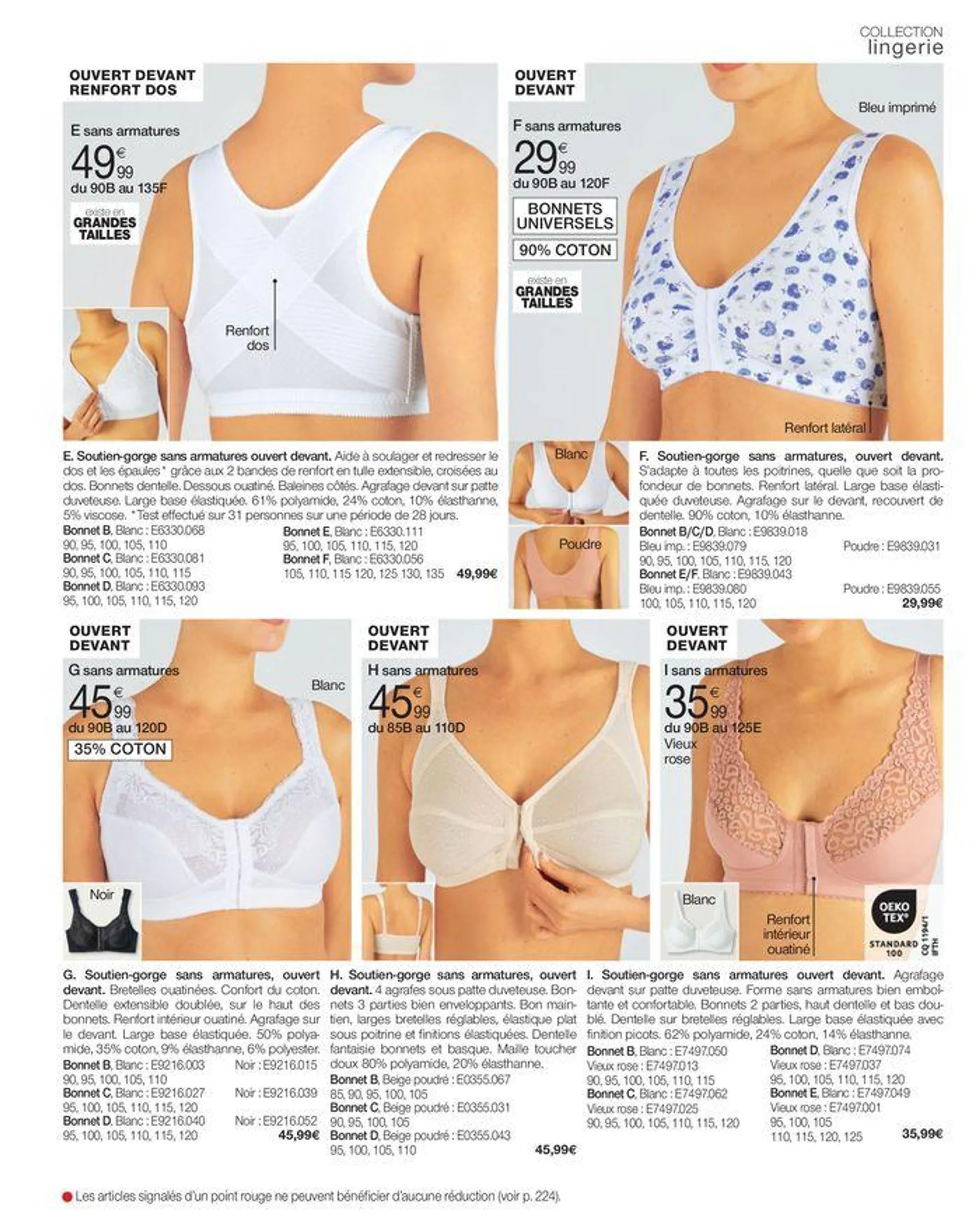 Le confort me donne du style du 10 mai au 31 octobre 2024 - Catalogue page 139