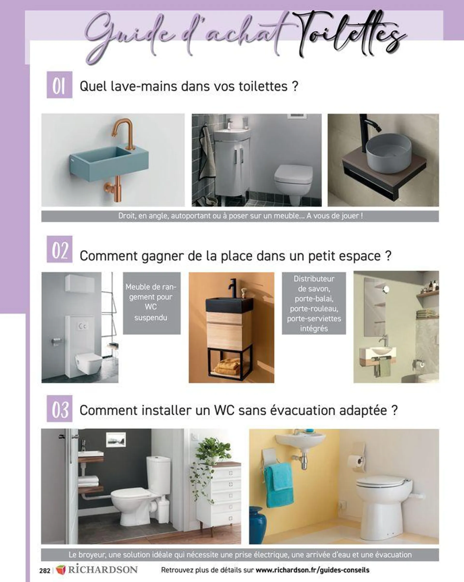 Salle de bains et carrelage 2024 du 23 mai au 31 décembre 2024 - Catalogue page 284