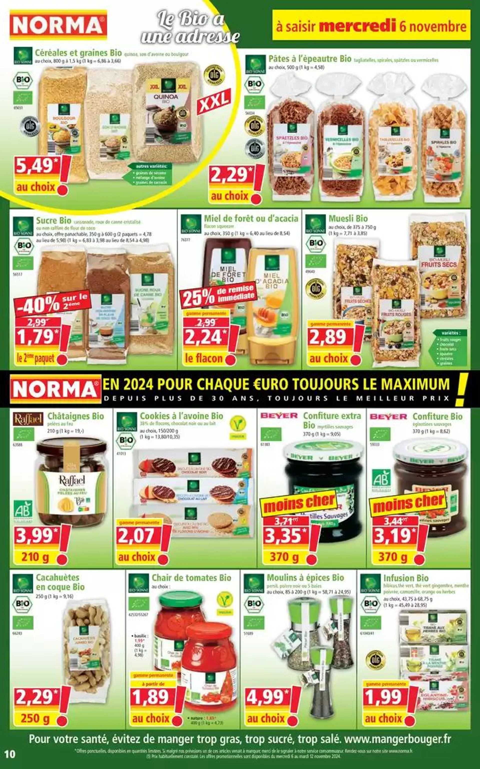 Célébrez la magie de Noël ! de Noël ! du 6 novembre au 12 novembre 2024 - Catalogue page 10