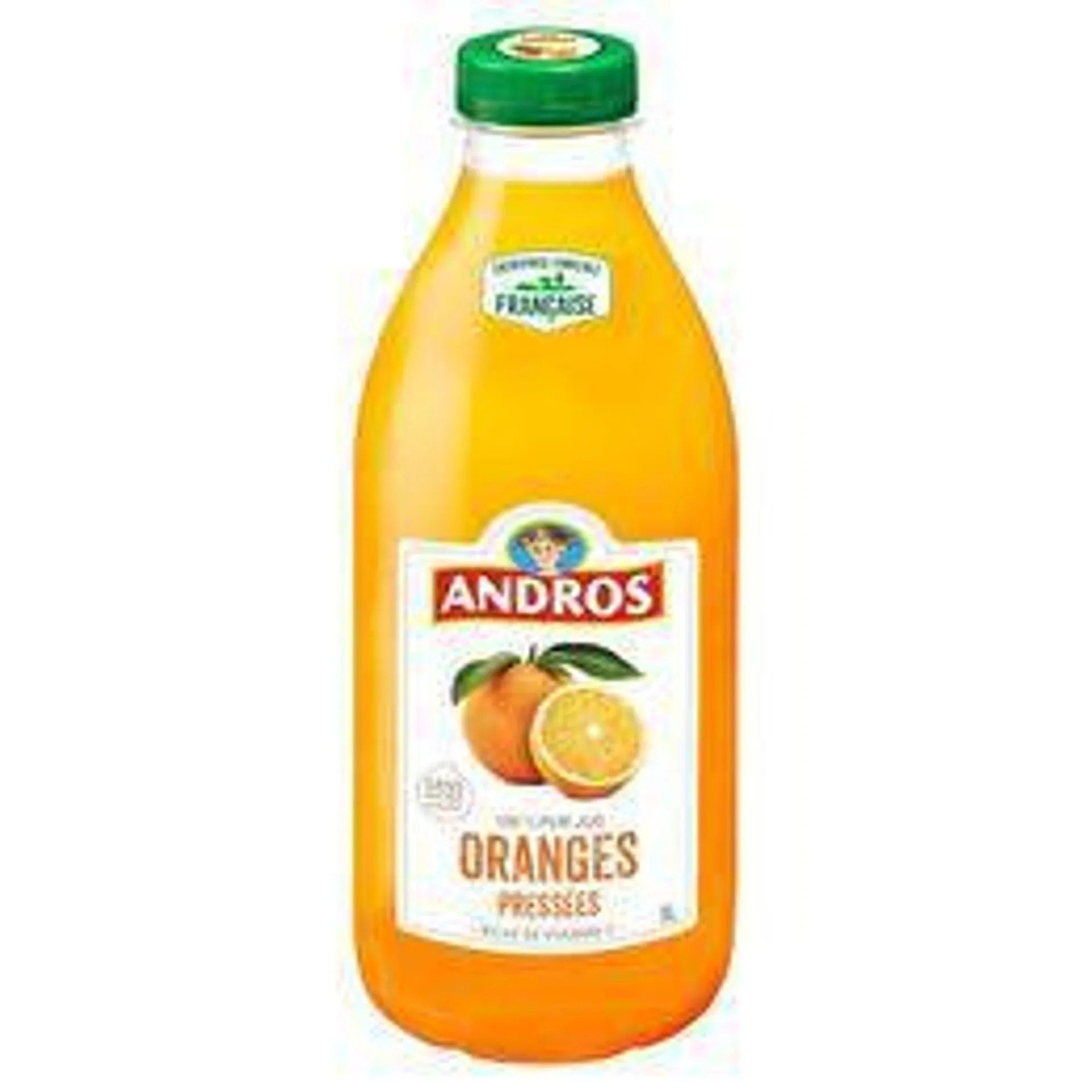 Pur jus d'oranges pressées bouteille 1L