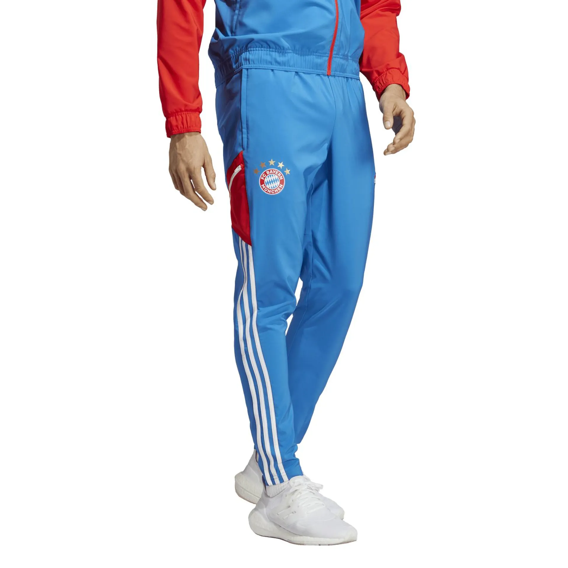 Pantalon de survêtement Bayern Munich 2022/2023 - Bleu/Rouge