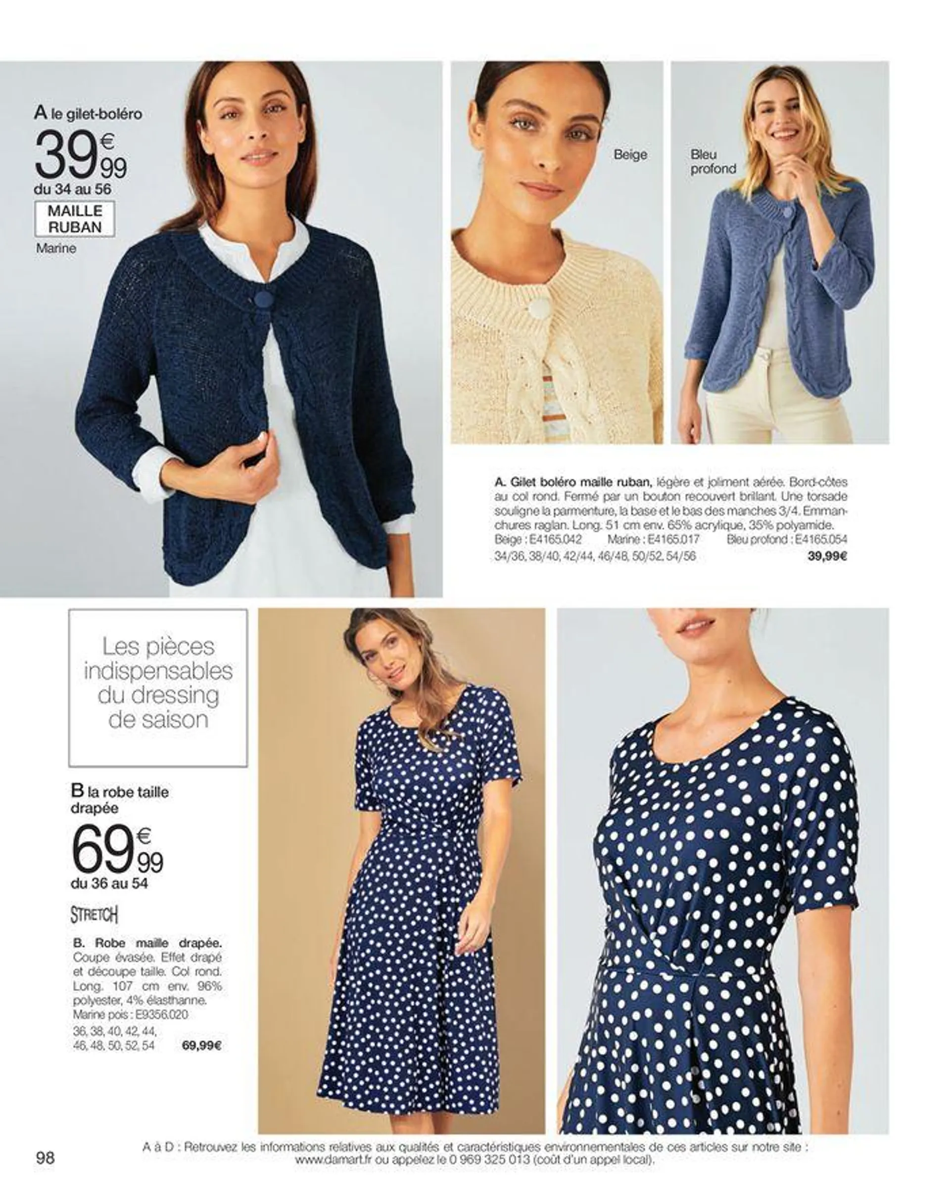 Le confort me donne du style du 10 mai au 31 octobre 2024 - Catalogue page 98