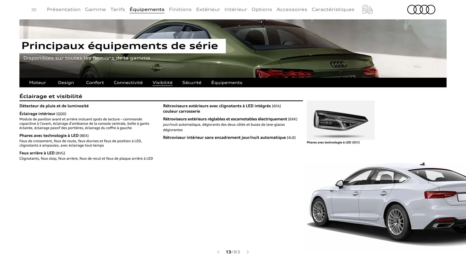 Catalogue Audi du 8 août au 8 août 2024 - Catalogue page 13