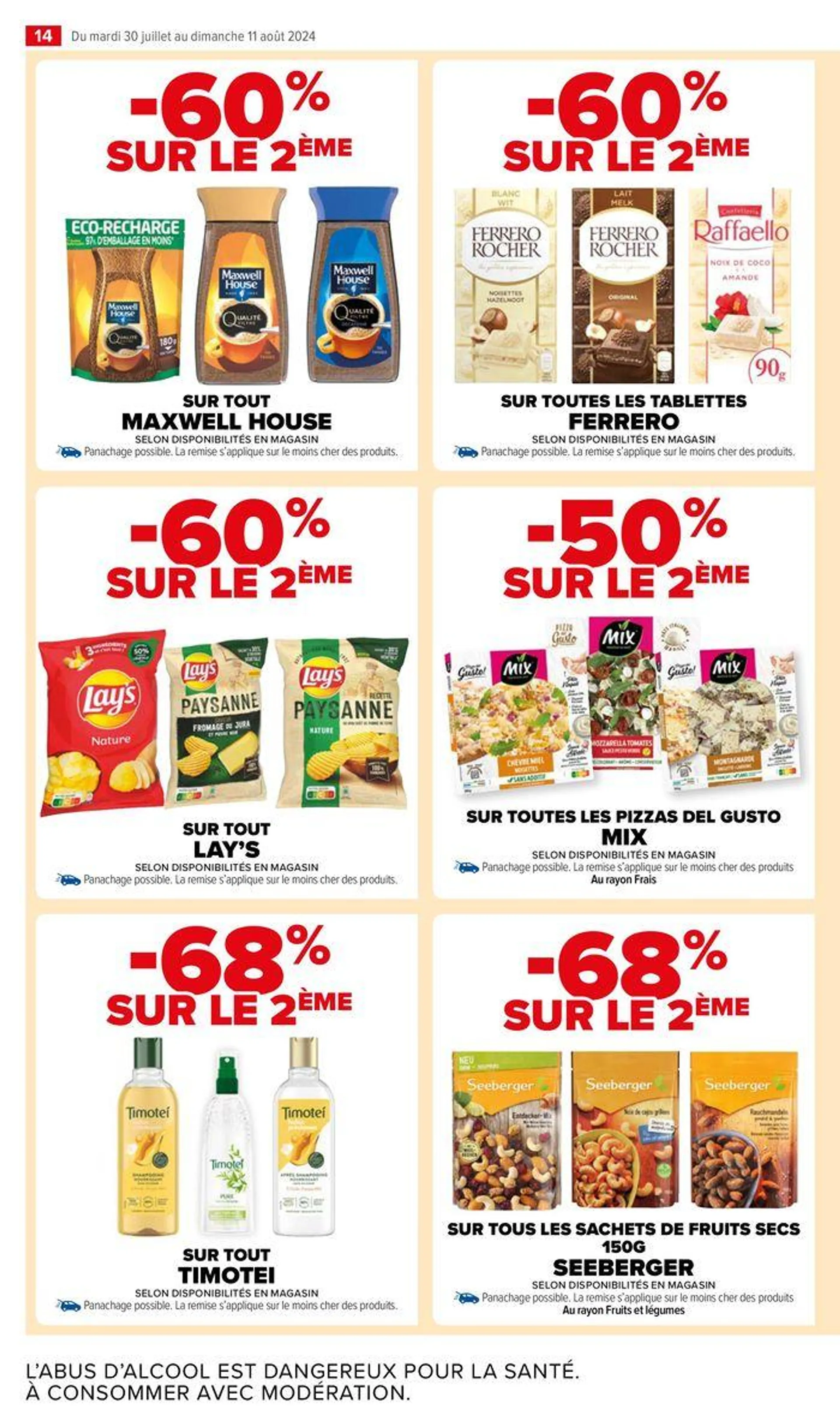 Le Top Chrono des Promos du 30 juillet au 11 août 2024 - Catalogue page 16