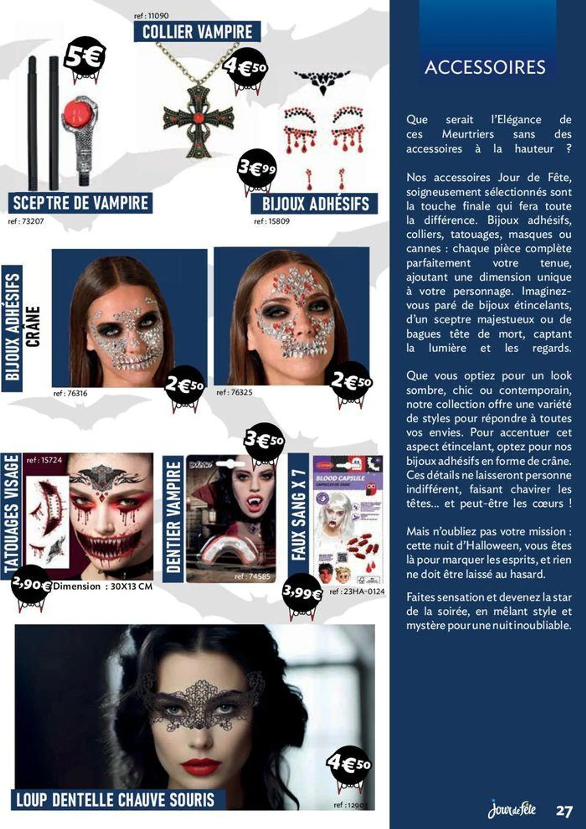 Halloween 2024 du 9 septembre au 31 octobre 2024 - Catalogue page 27