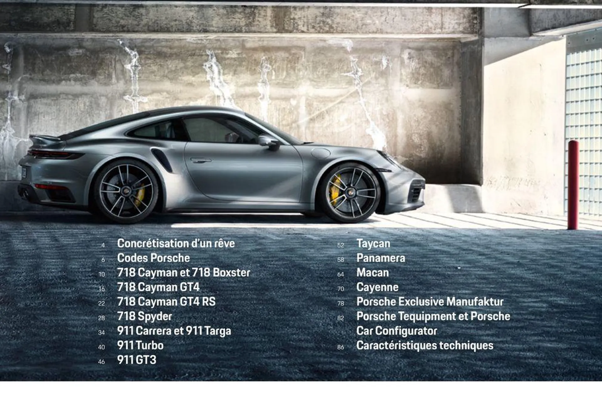 Modèles Porsche du 12 décembre au 31 décembre 2024 - Catalogue page 3