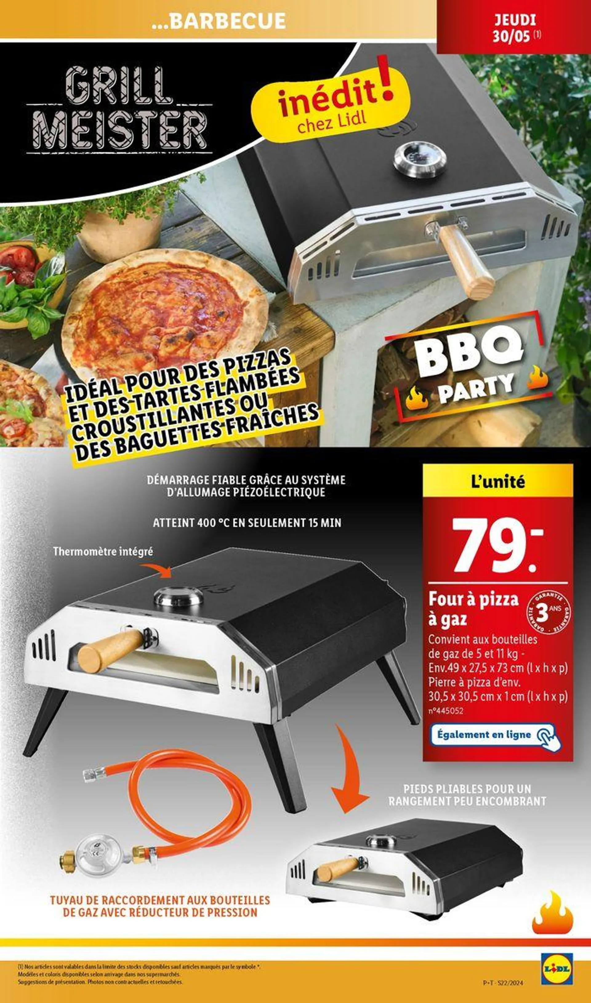 Retrouvez nos offres Lidl de la semaine : barbecue, jardinage et électroménager - 11