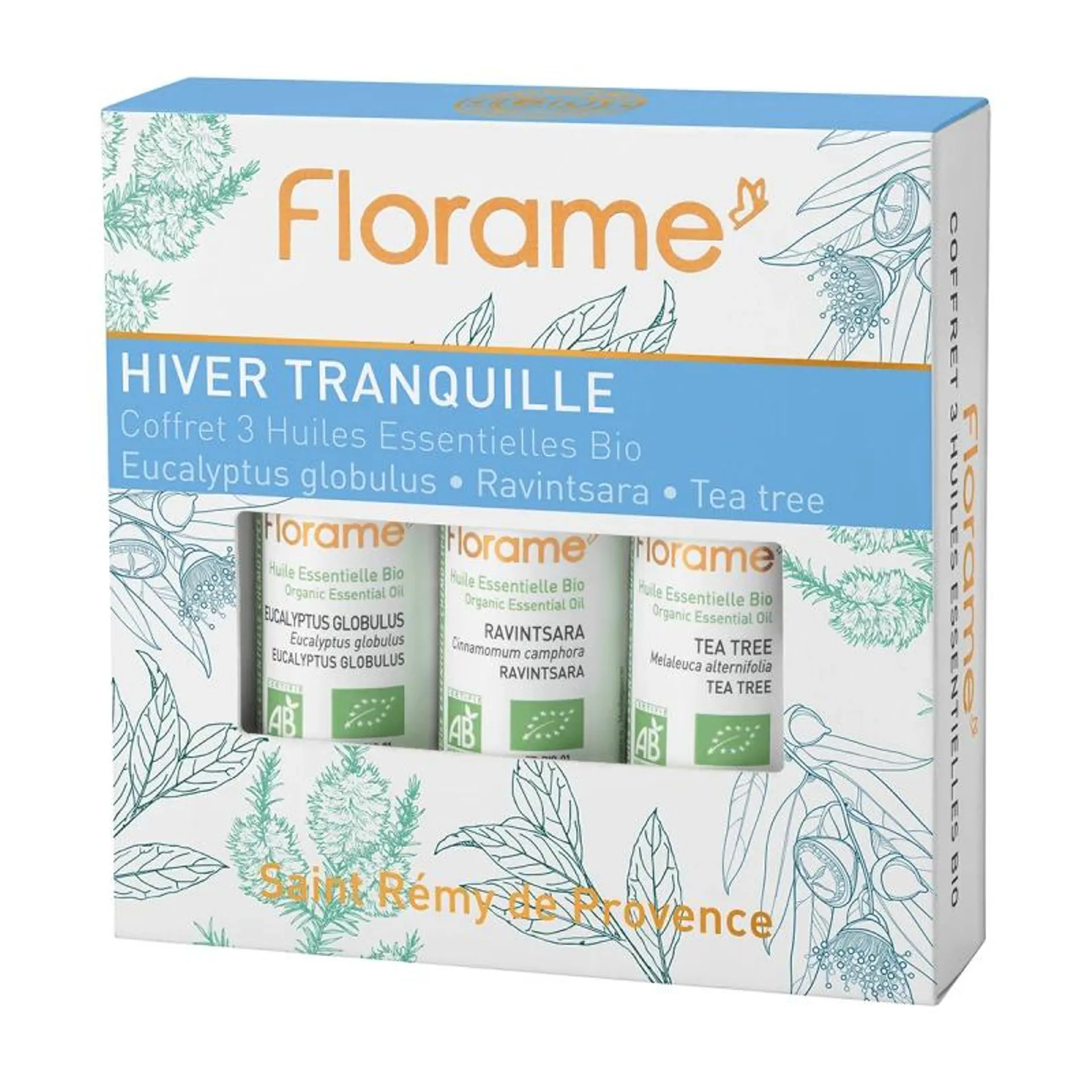 Coffret d'Huiles Essentielles Hiver Tranquille