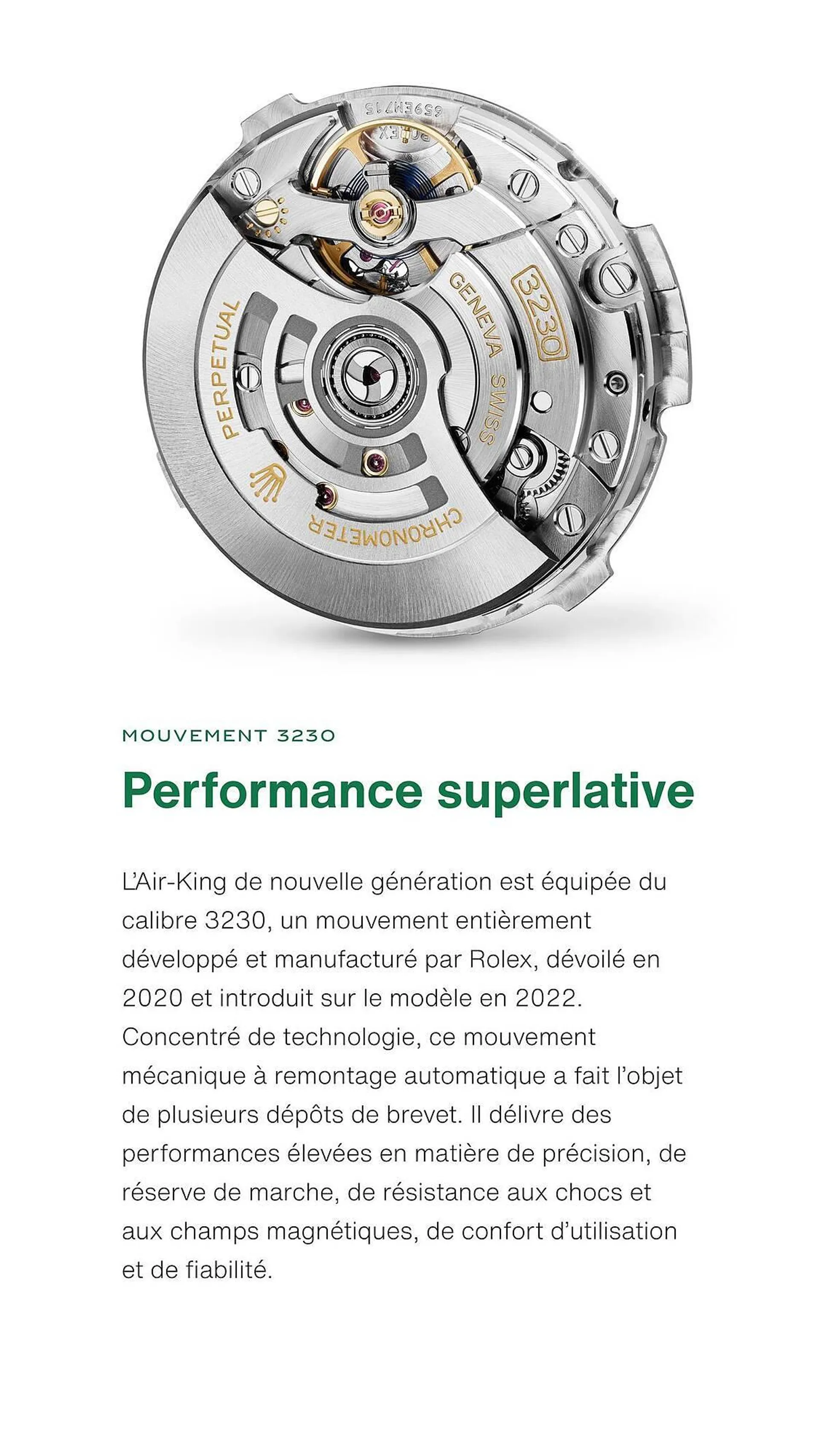 Catalogue Rolex du 5 avril au 28 décembre 2024 - Catalogue page 8