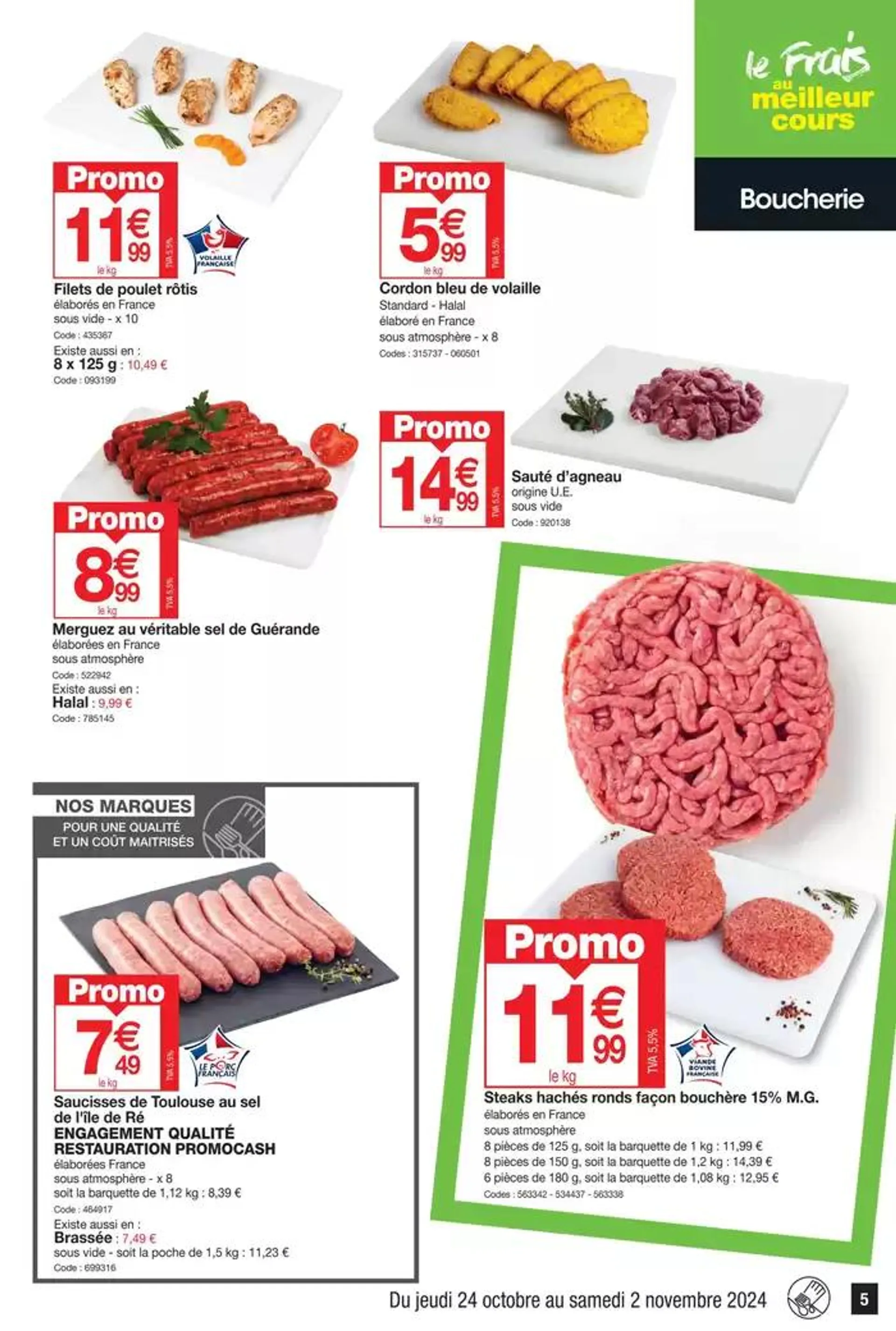 Vos promos du 22 octobre au 2 novembre 2024 - Catalogue page 27