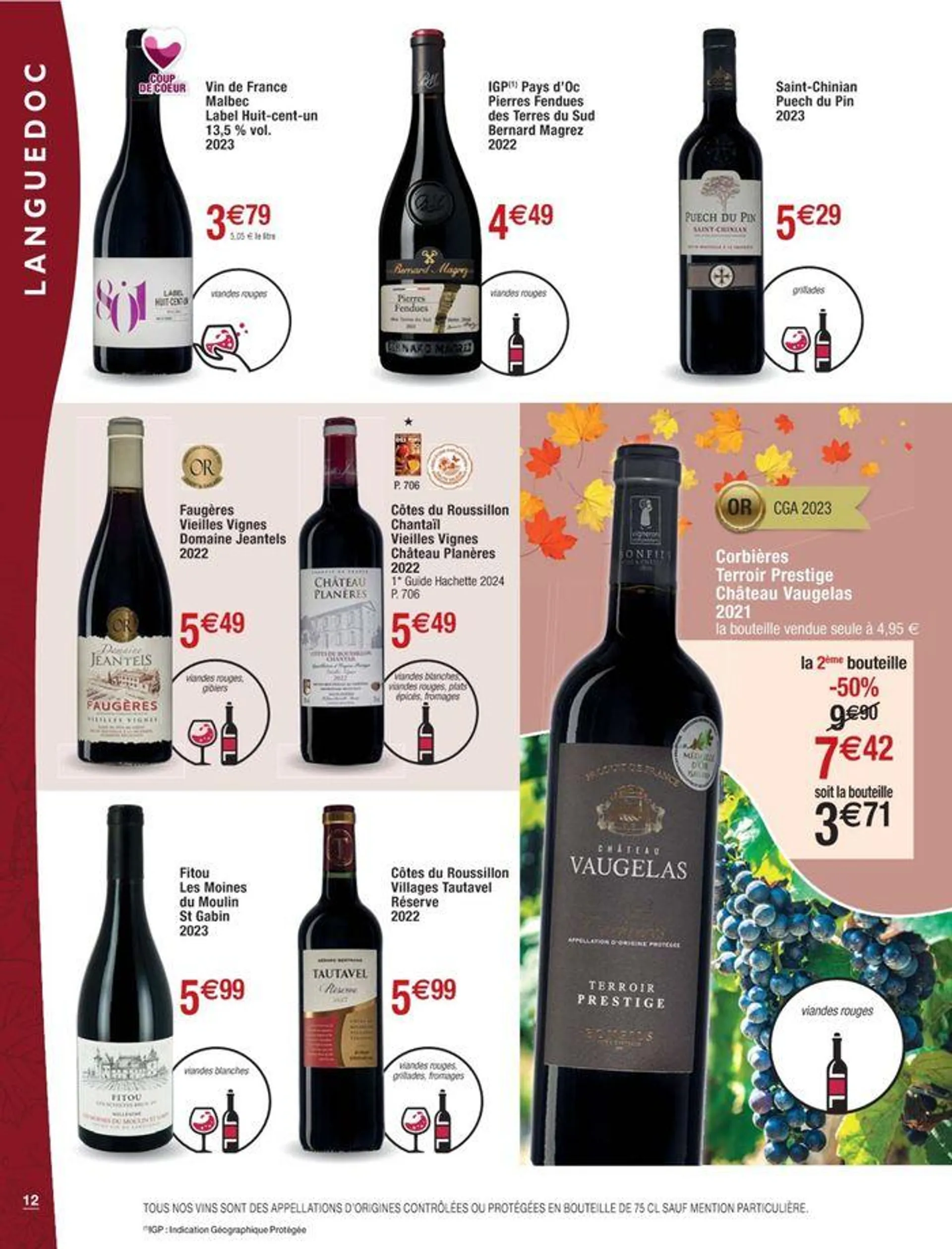 Foire aux vins du 27 septembre au 12 octobre 2024 - Catalogue page 3