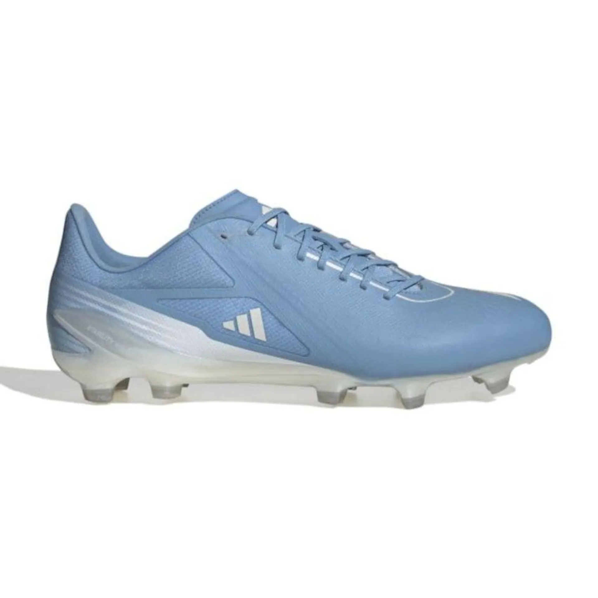 Chaussures Rugby Adizero RS15 Pro (FG) Crampons Moulés Terrain Sec Bleu Ciel - Adidas