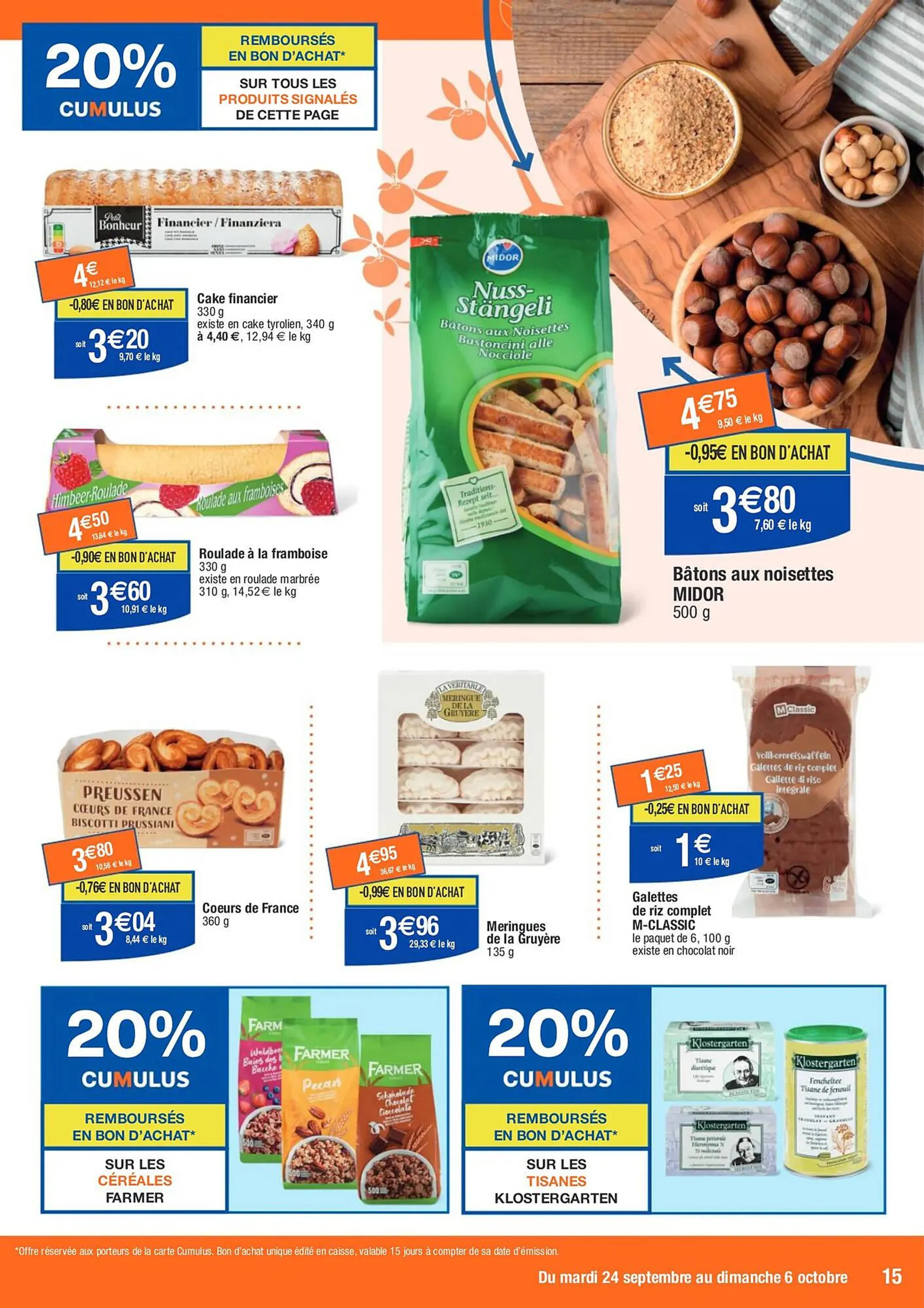 Catalogue Migros du 24 septembre au 6 octobre 2024 - Catalogue page 15