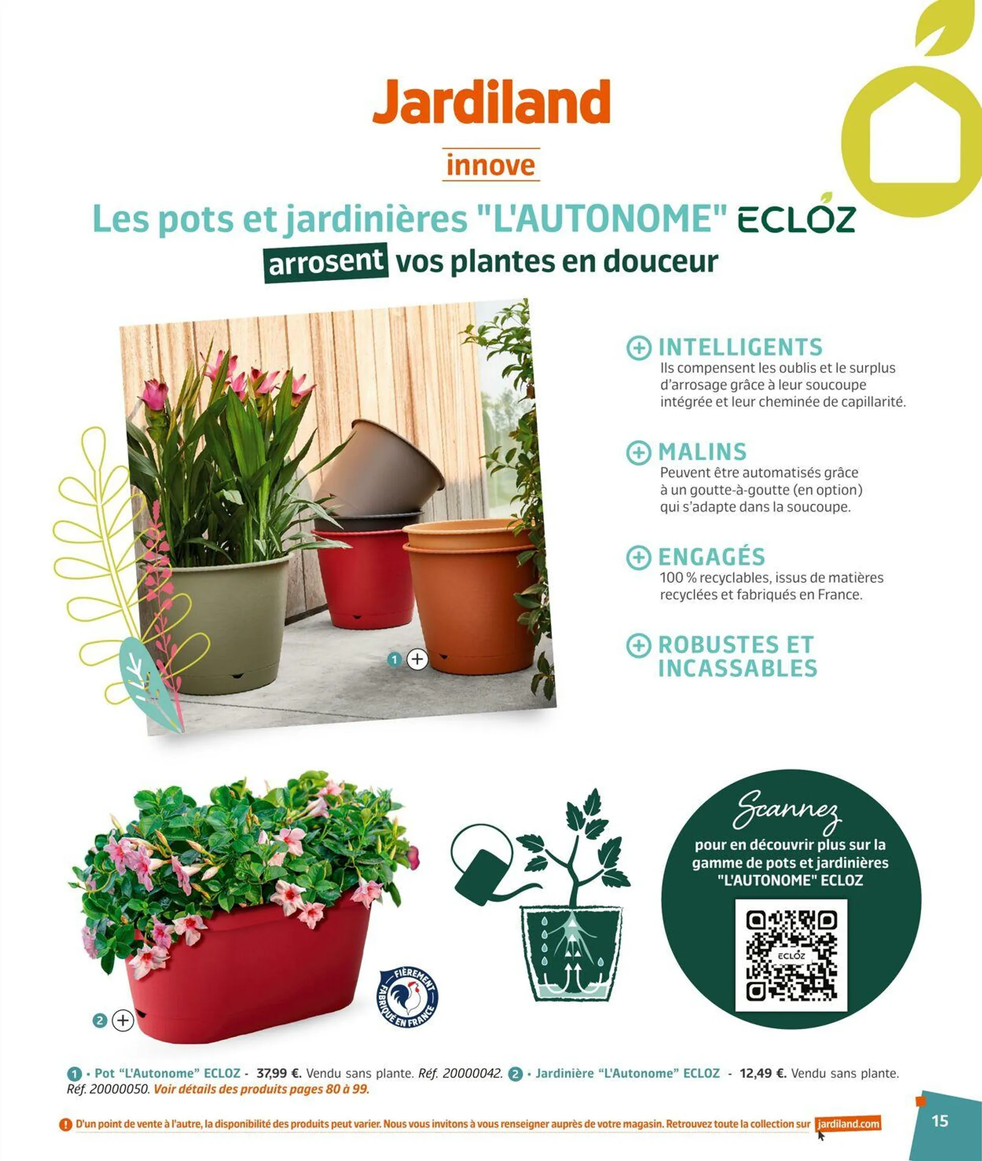 Jardiland Catalogue actuel du 1 mars au 31 août 2024 - Catalogue page 15