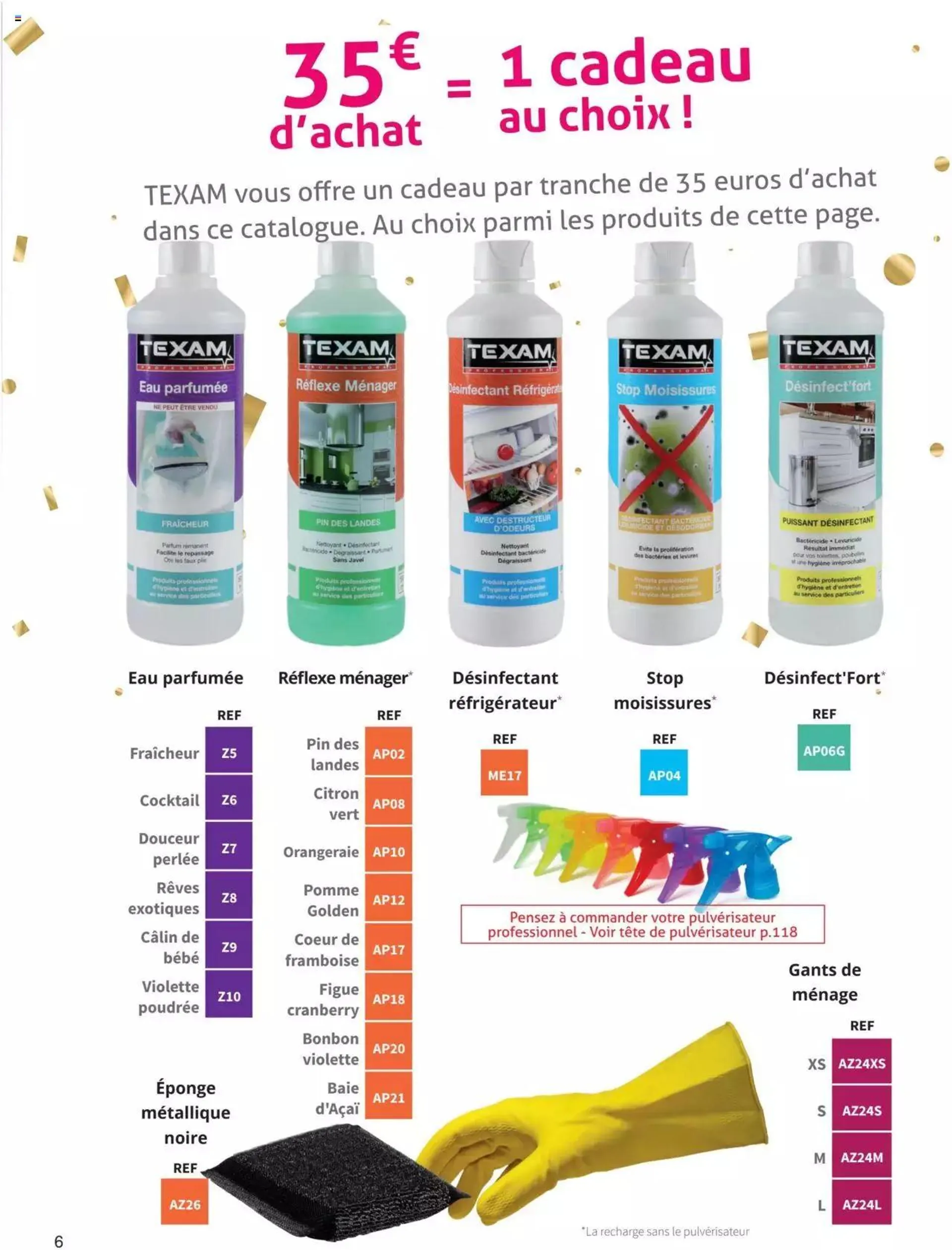 Texam catalogue du 9 juin au 31 décembre 2023 - Catalogue page 6