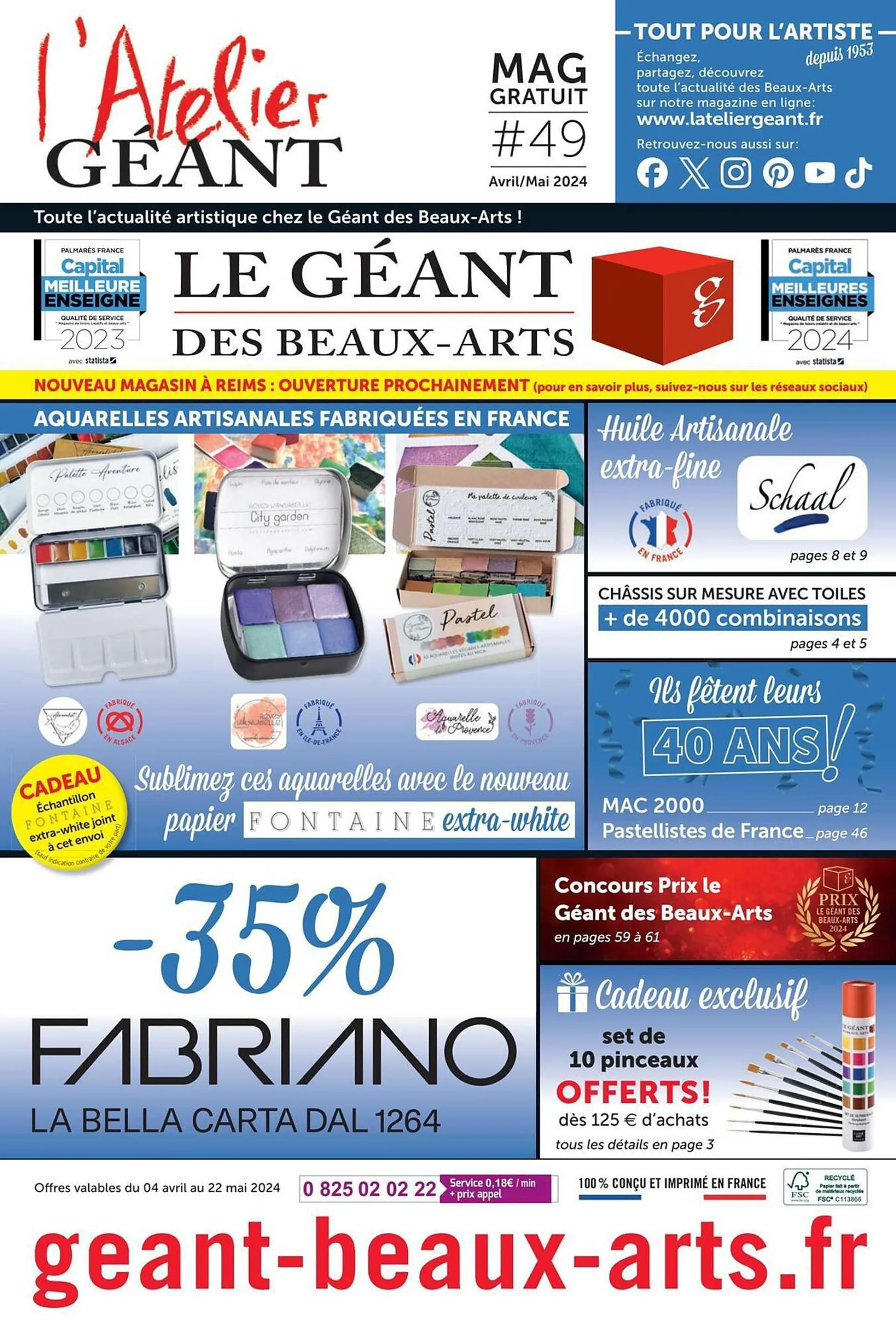 Catalogue Le Géant des Beaux-Arts du 4 avril au 22 mai 2024 - Catalogue page 