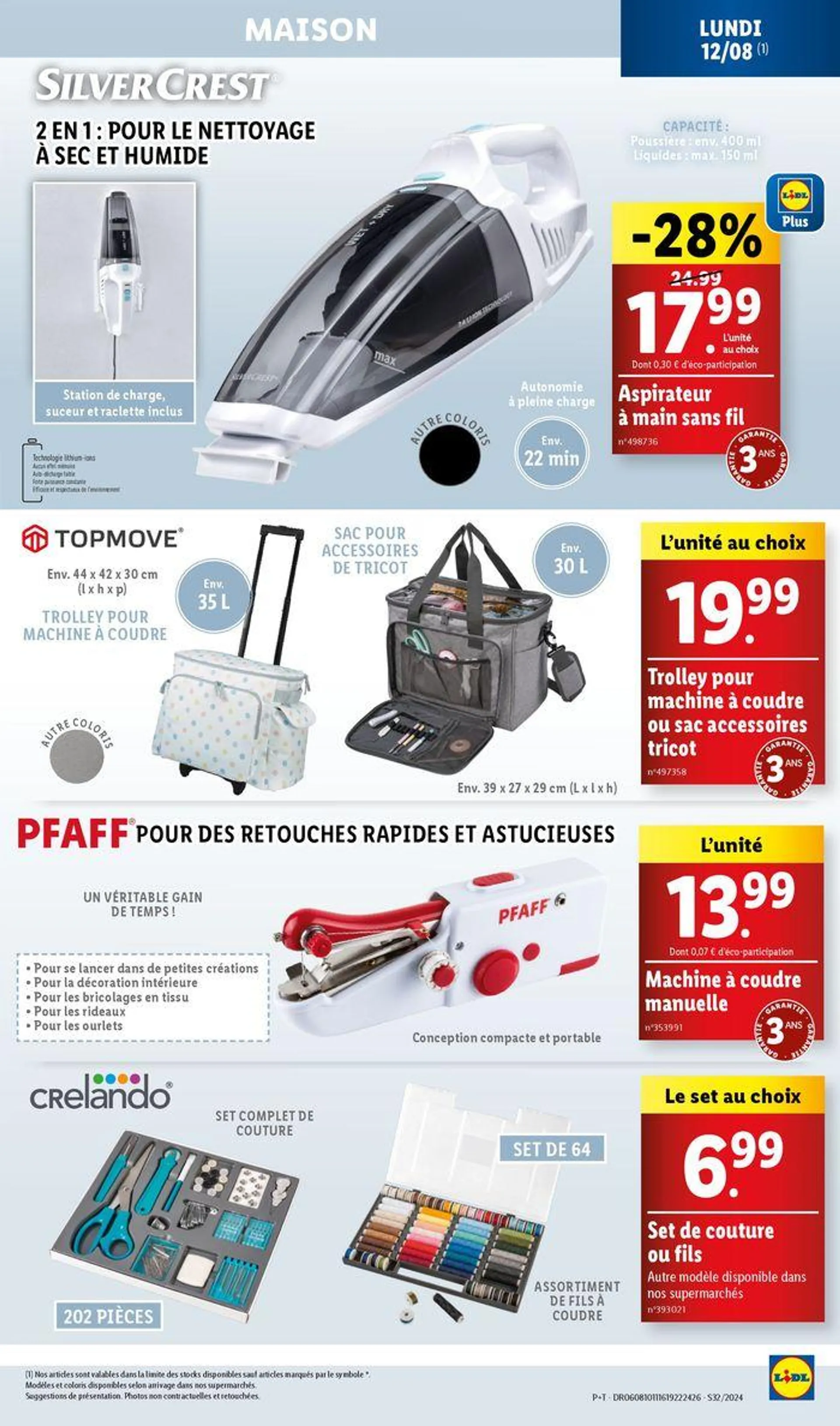 Ne passez pas à côté de toutes nos promotions sur vos produits du quotidien chez Lidl ! - 60