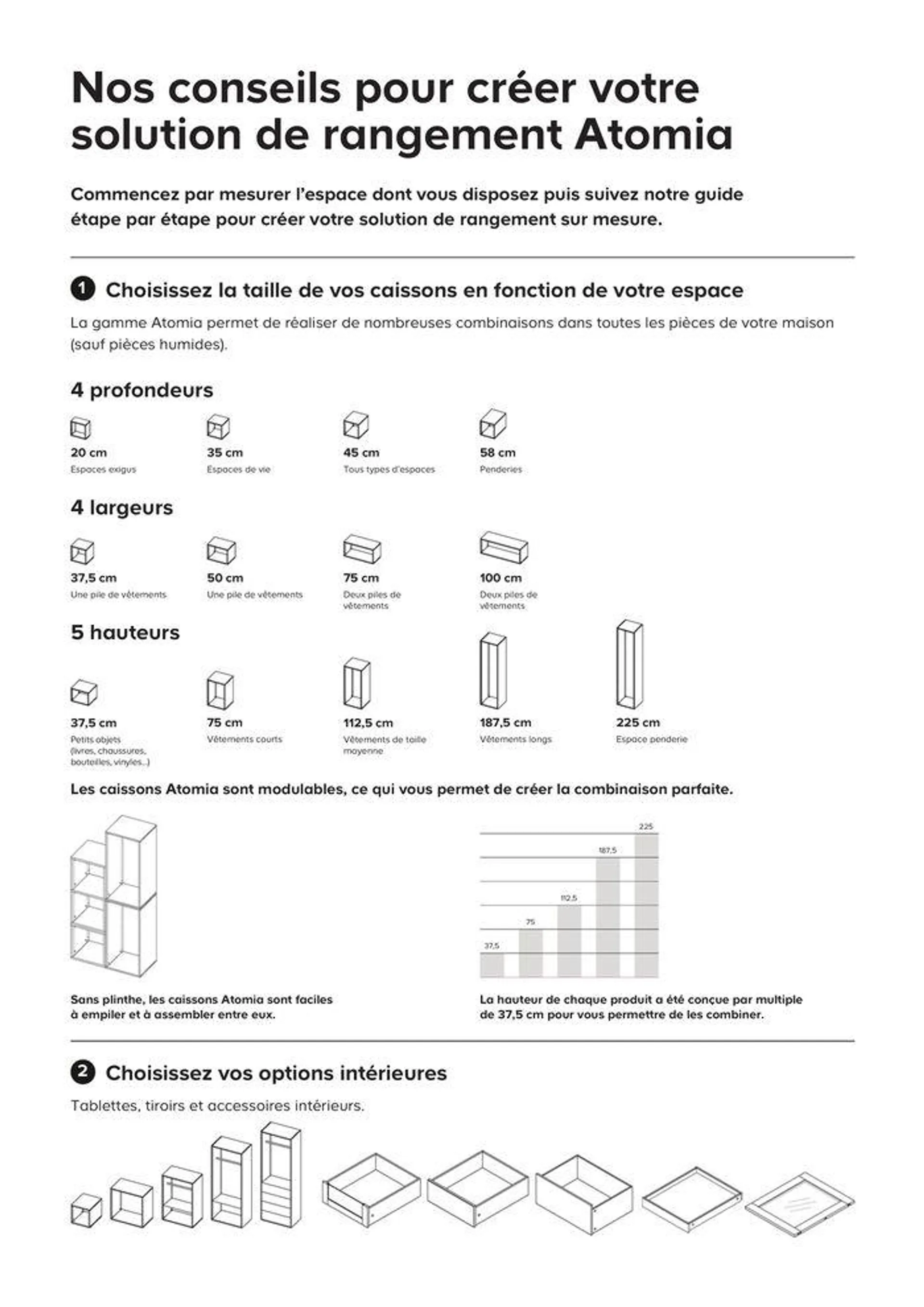 Notre collection Atomia du 10 juillet au 31 décembre 2024 - Catalogue page 3